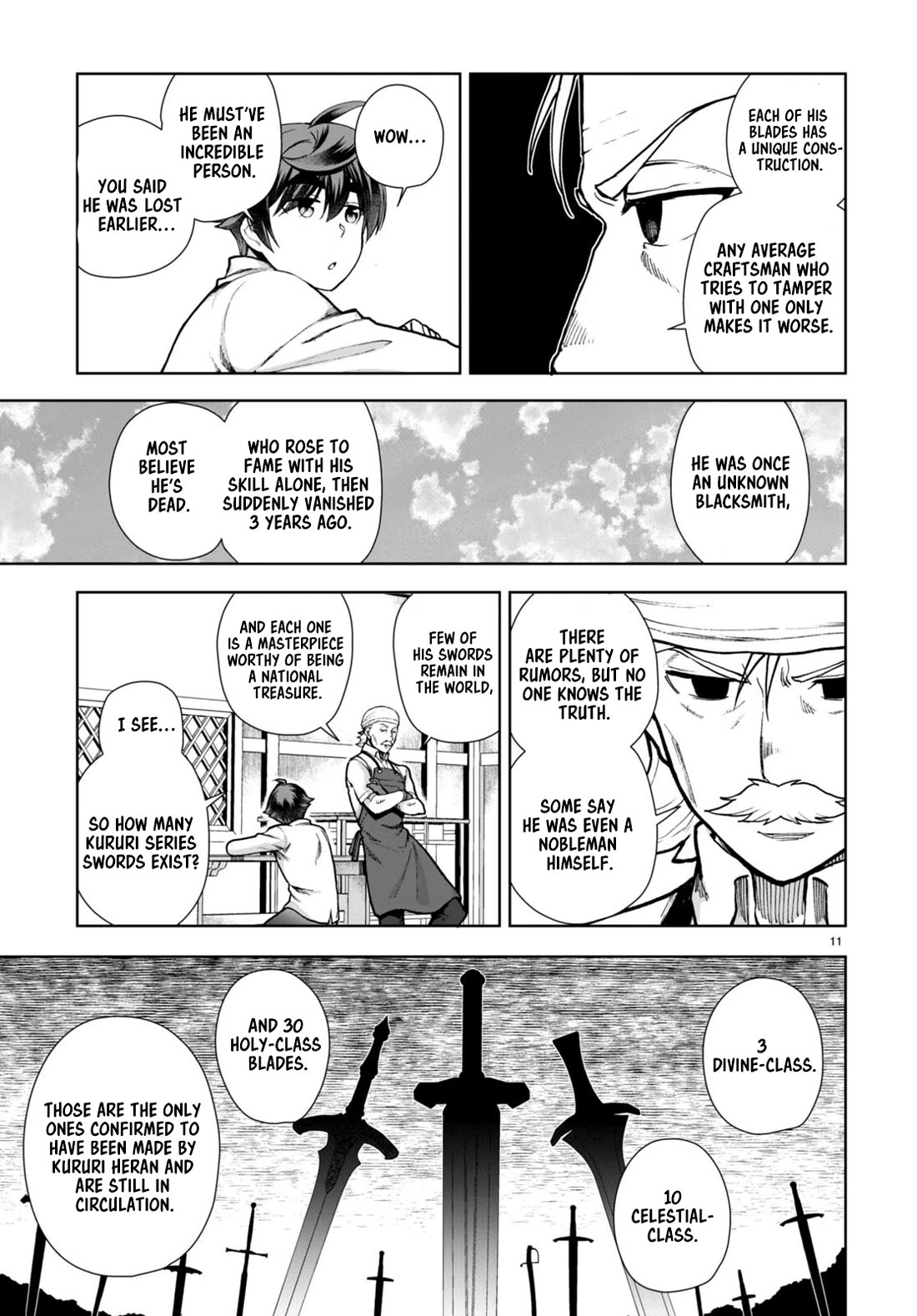 Botsuraku Youtei Nanode, Kajishokunin wo Mezasu Chapter 78 page 11 - Chapter 78