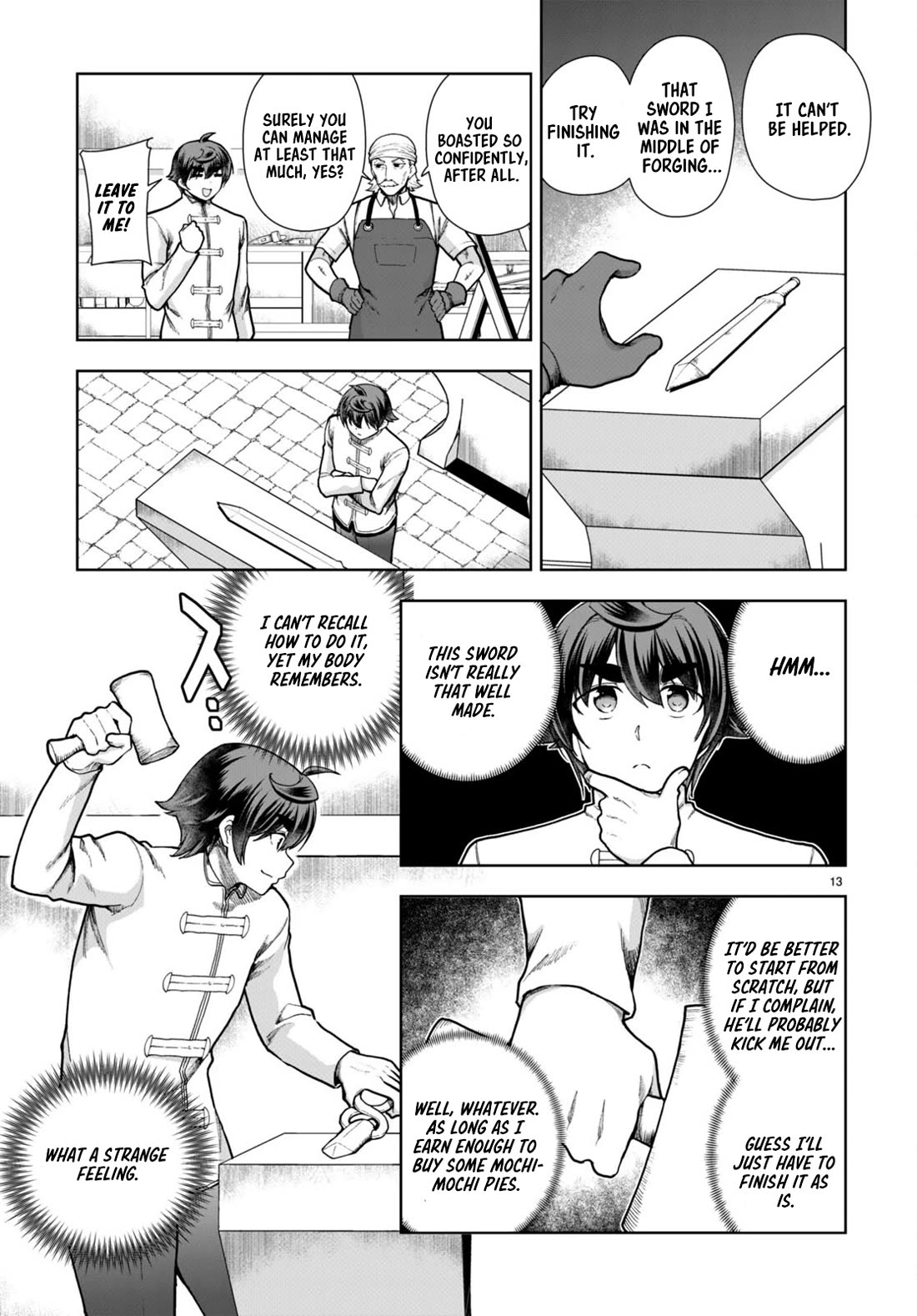 Botsuraku Youtei Nanode, Kajishokunin wo Mezasu Chapter 78 page 13 - Chapter 78