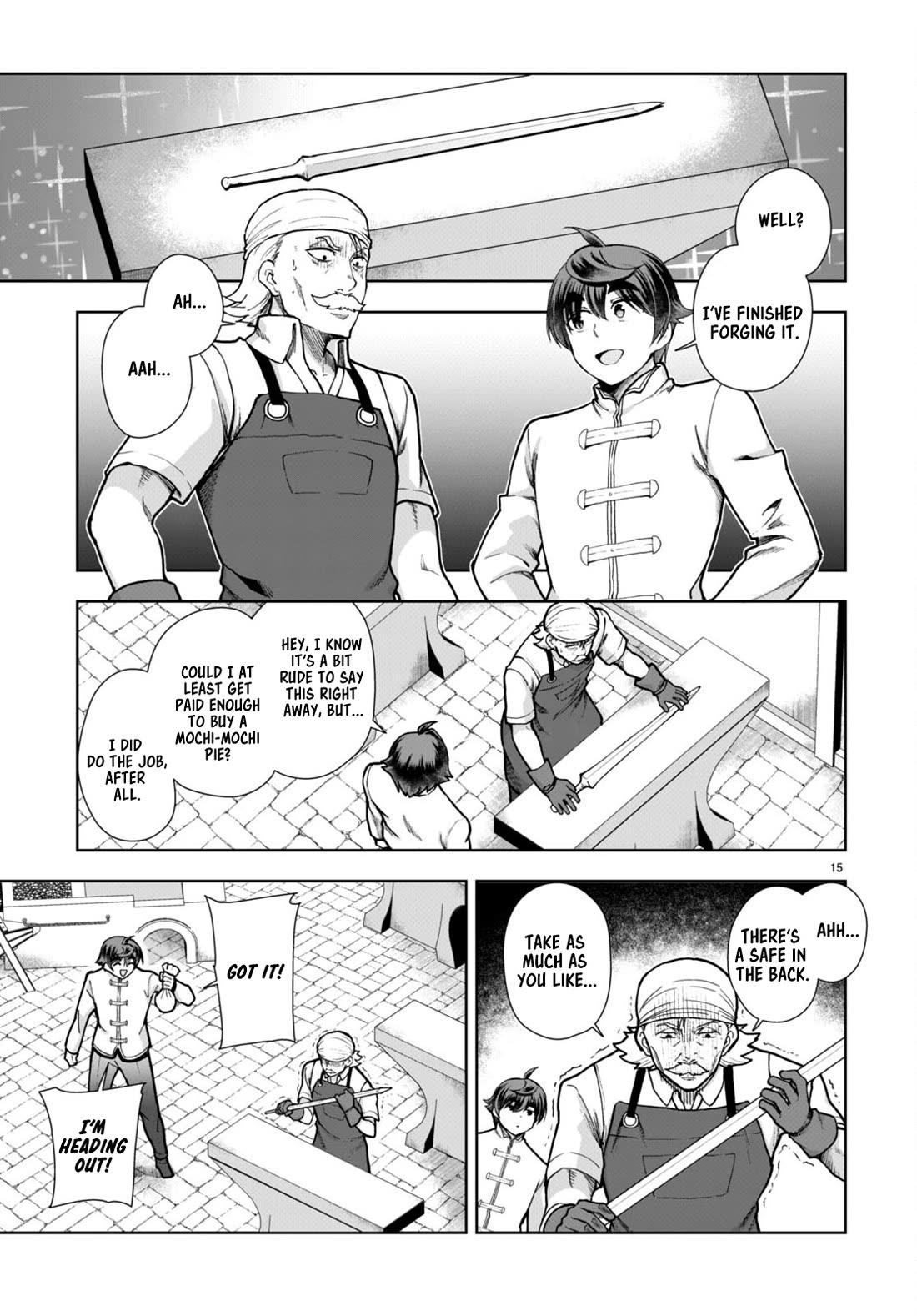 Botsuraku Youtei Nanode, Kajishokunin wo Mezasu Chapter 78 page 15 - Chapter 78
