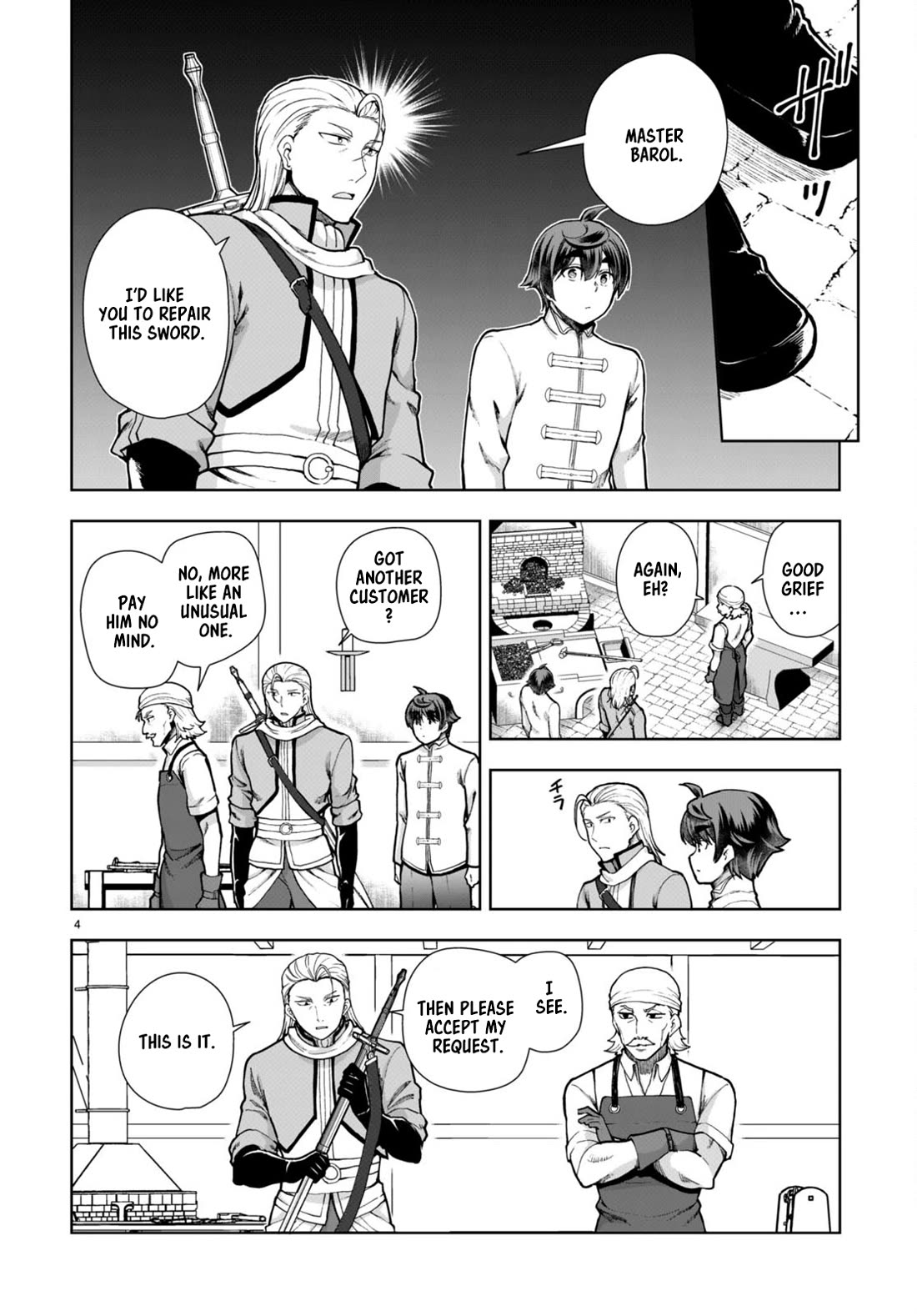 Botsuraku Youtei Nanode, Kajishokunin wo Mezasu Chapter 78 page 4 - Chapter 78