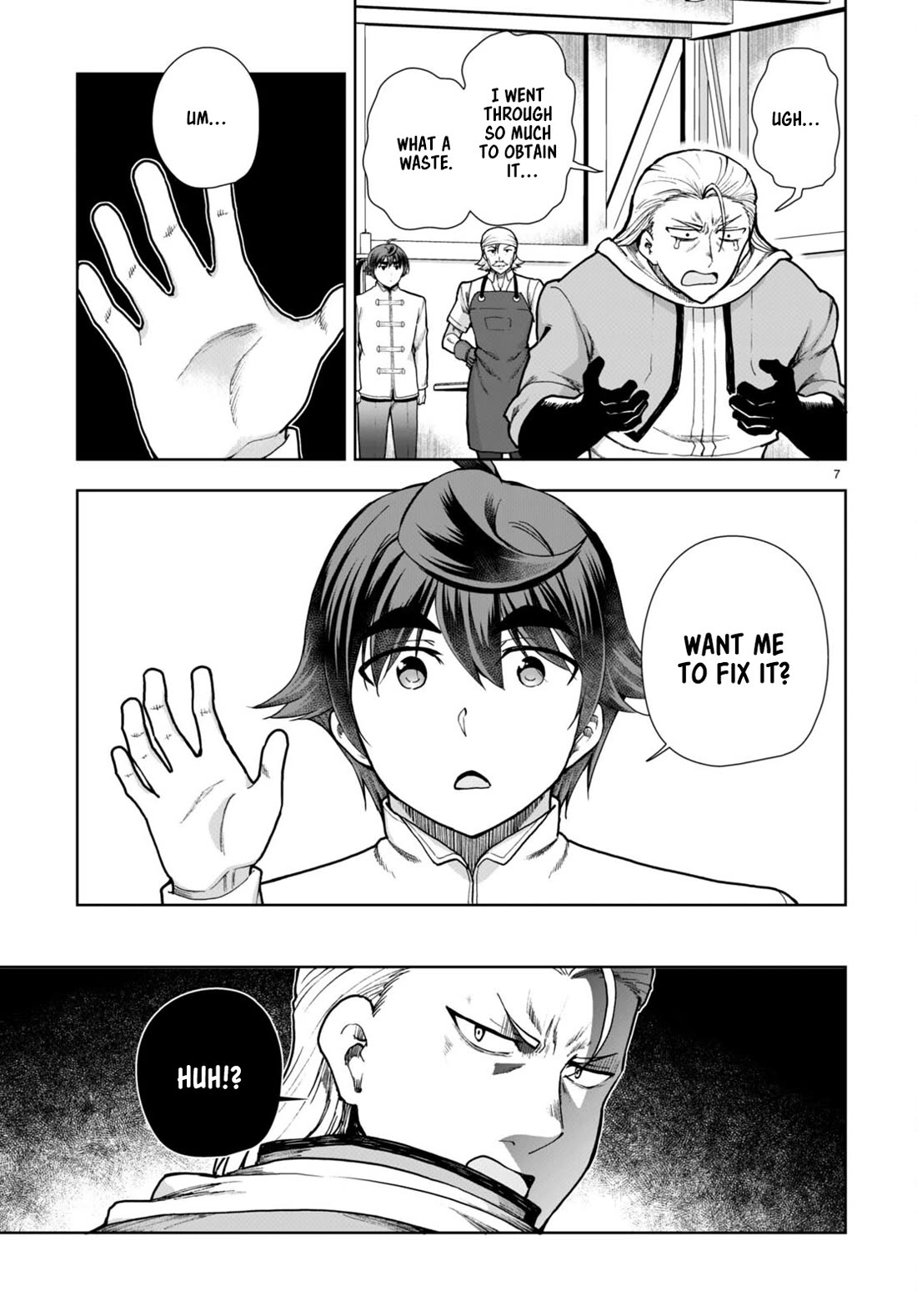 Botsuraku Youtei Nanode, Kajishokunin wo Mezasu Chapter 78 page 7 - Chapter 78