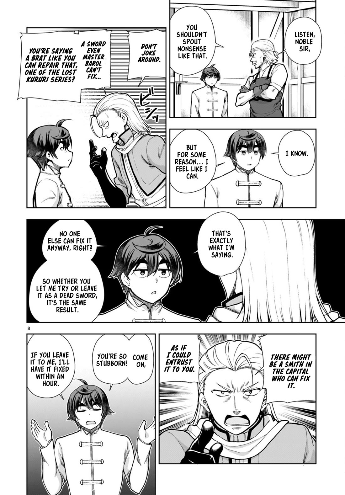 Botsuraku Youtei Nanode, Kajishokunin wo Mezasu Chapter 78 page 8 - Chapter 78
