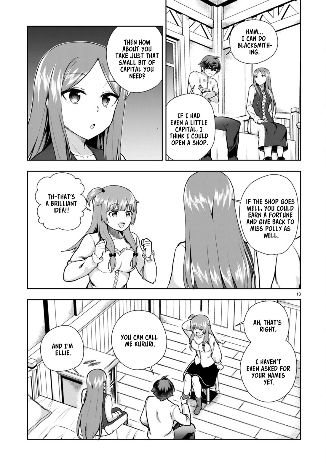 Botsuraku Youtei Nanode, Kajishokunin wo Mezasu Chapter 79 page 13 - Chapter 79