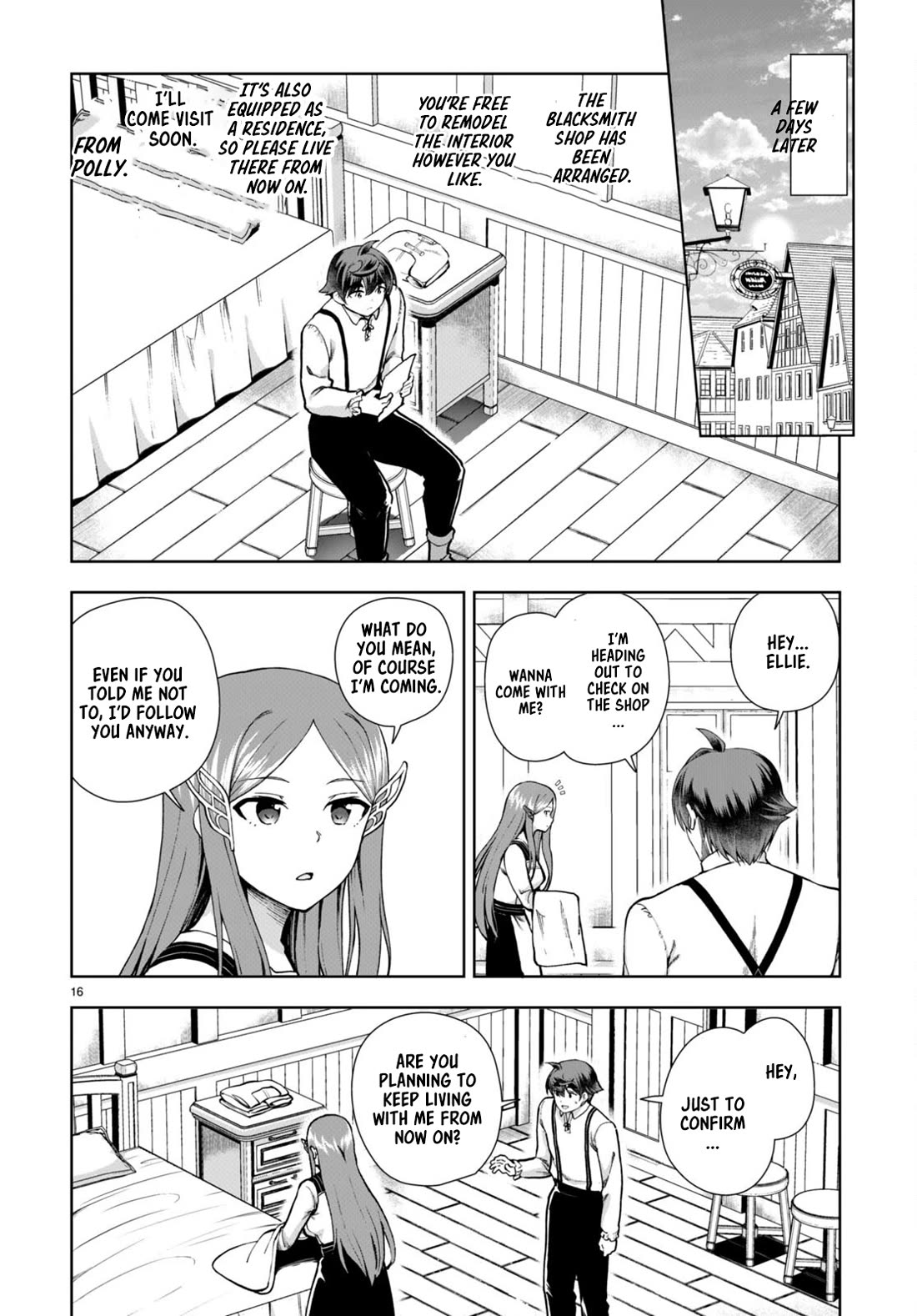Botsuraku Youtei Nanode, Kajishokunin wo Mezasu Chapter 79 page 16 - Chapter 79