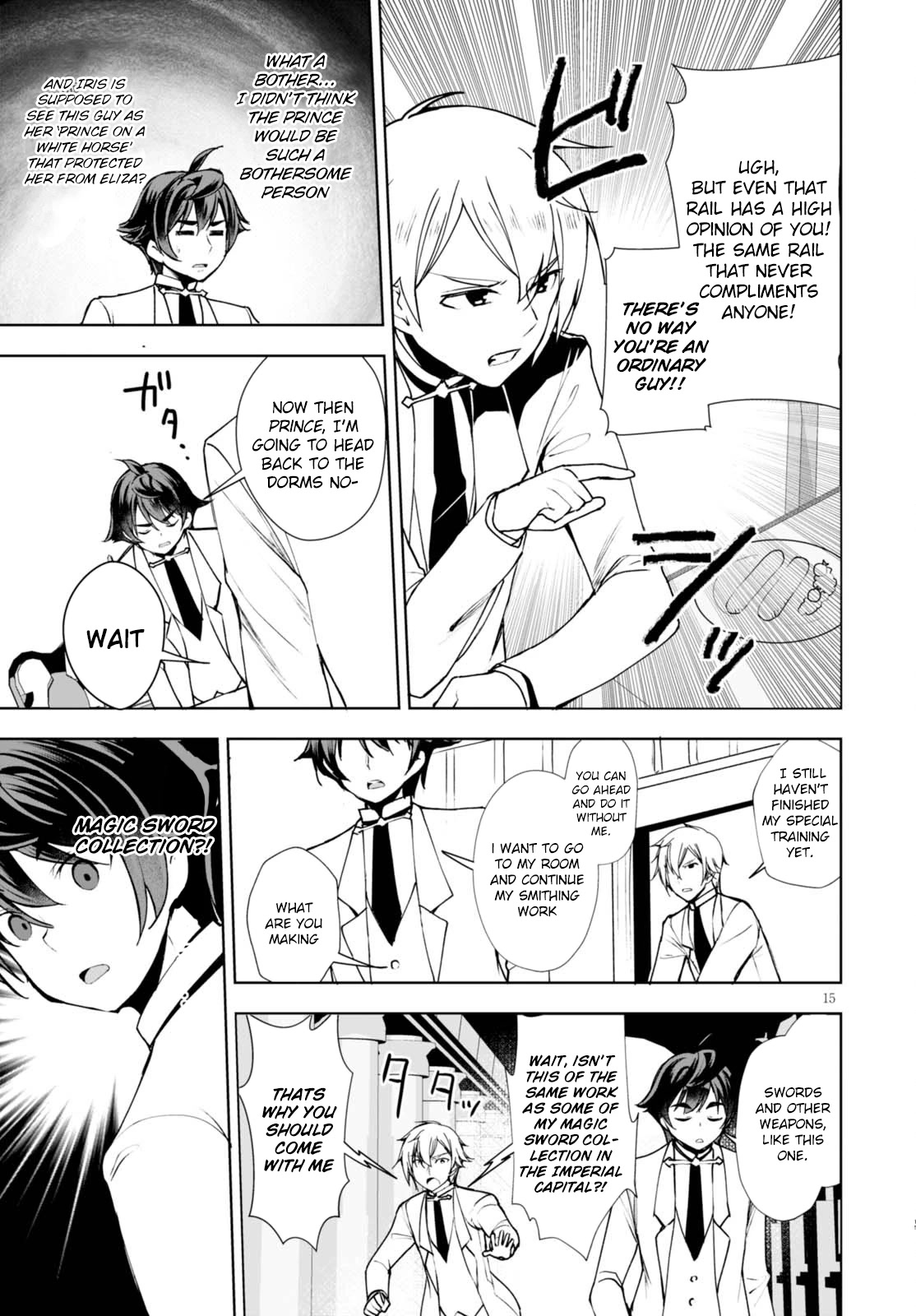 Botsuraku Youtei Nanode, Kajishokunin wo Mezasu Chapter 8 page 16 - Chapter 8