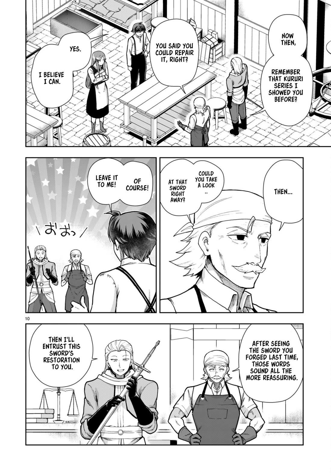 Botsuraku Youtei Nanode, Kajishokunin wo Mezasu Chapter 80 page 10 - Chapter 80
