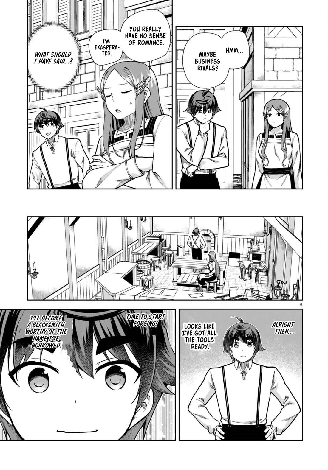 Botsuraku Youtei Nanode, Kajishokunin wo Mezasu Chapter 80 page 5 - Chapter 80