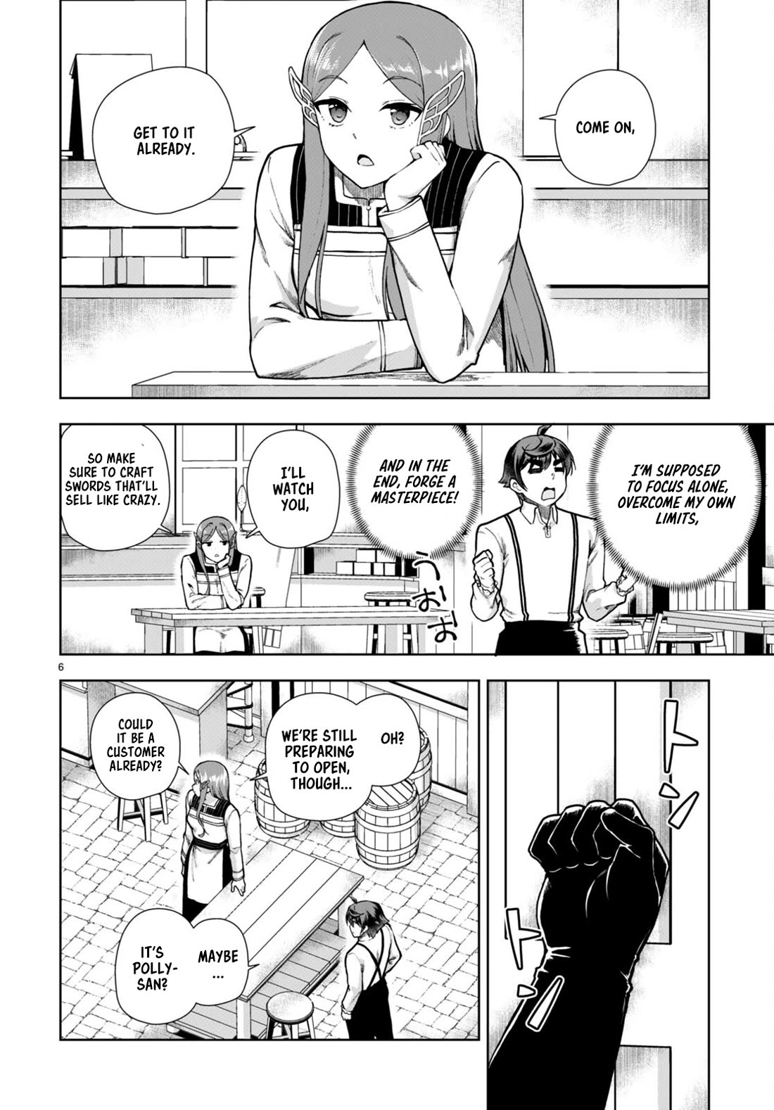 Botsuraku Youtei Nanode, Kajishokunin wo Mezasu Chapter 80 page 6 - Chapter 80