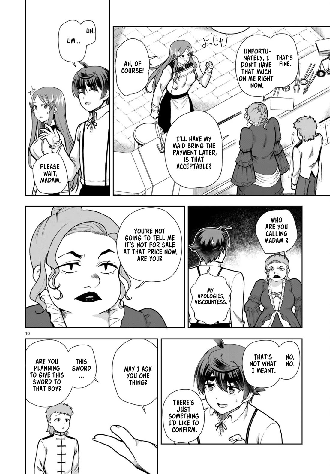 Botsuraku Youtei Nanode, Kajishokunin wo Mezasu Chapter 81 page 10 - Chapter 81