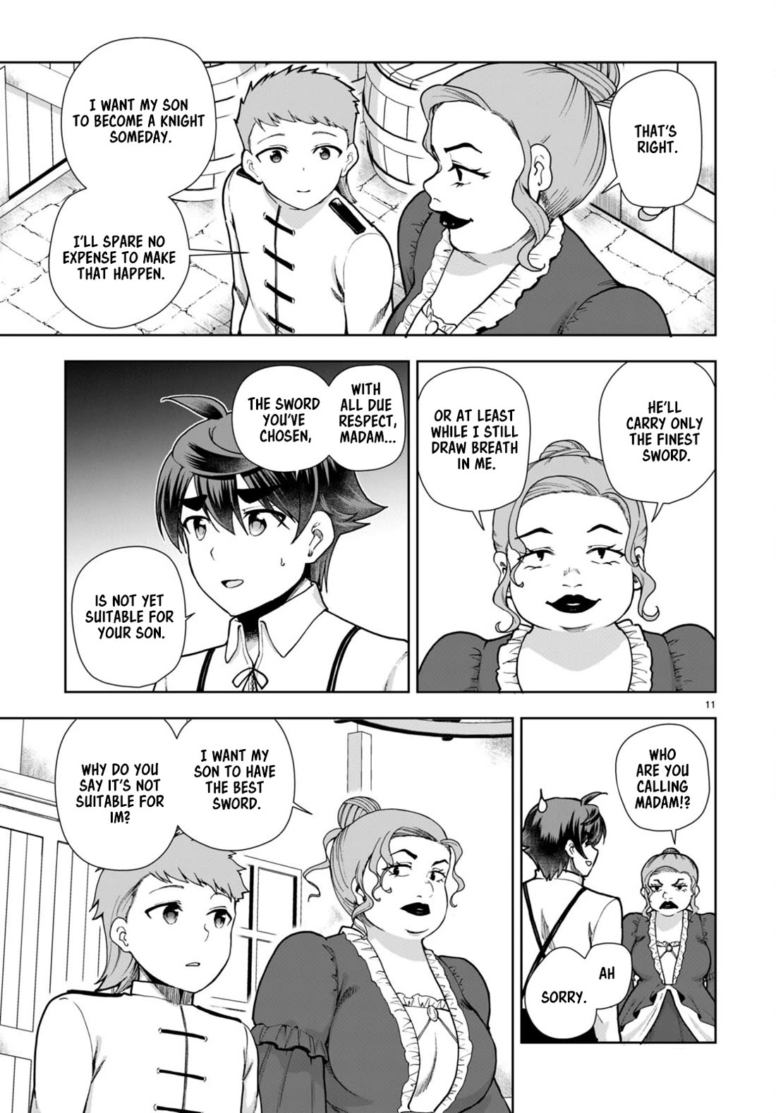 Botsuraku Youtei Nanode, Kajishokunin wo Mezasu Chapter 81 page 11 - Chapter 81