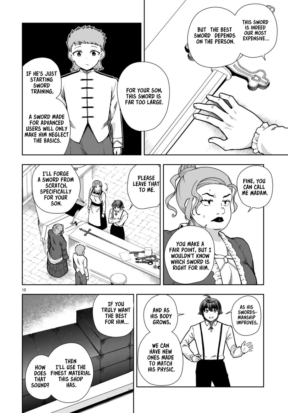 Botsuraku Youtei Nanode, Kajishokunin wo Mezasu Chapter 81 page 12 - Chapter 81