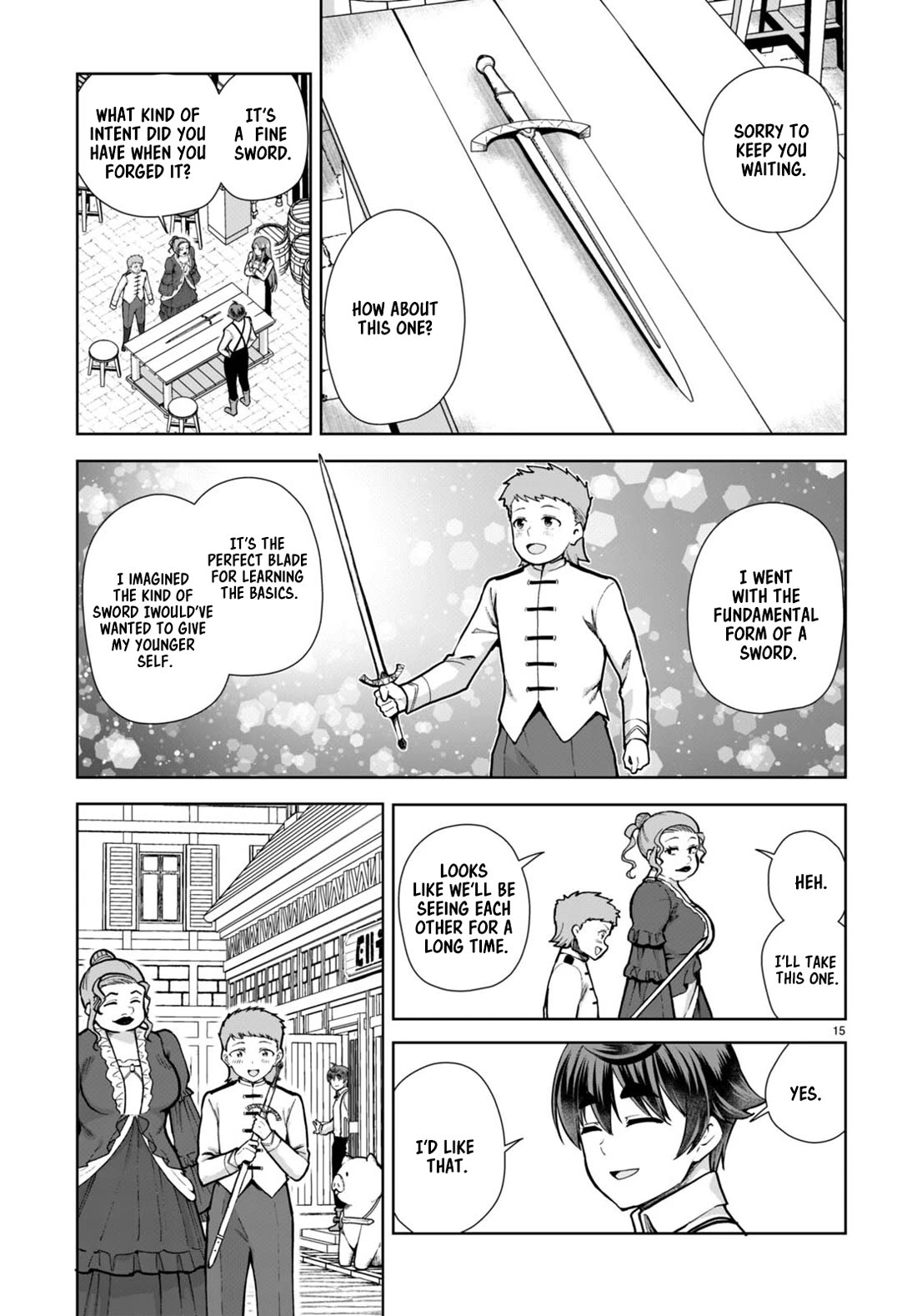 Botsuraku Youtei Nanode, Kajishokunin wo Mezasu Chapter 81 page 15 - Chapter 81