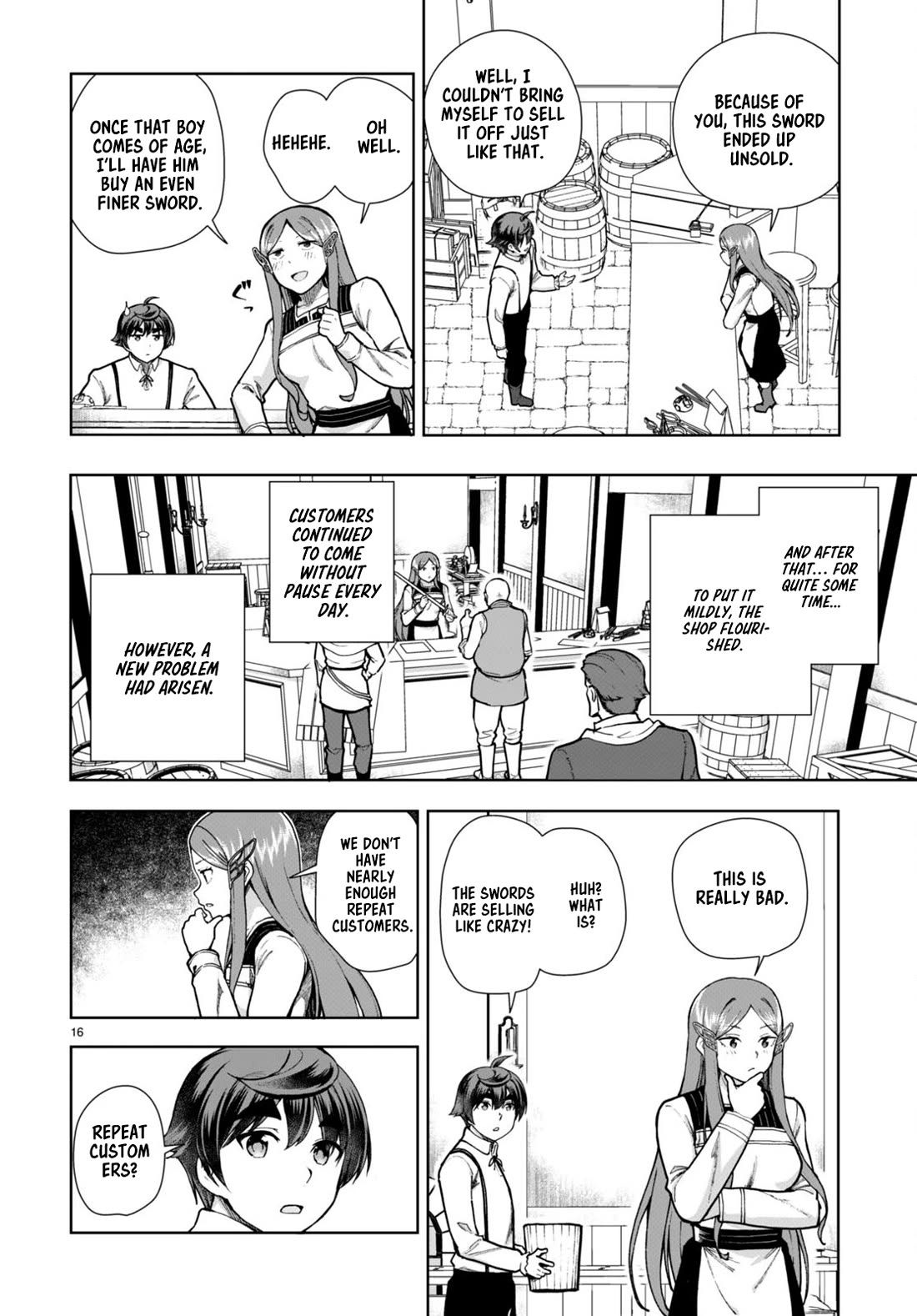 Botsuraku Youtei Nanode, Kajishokunin wo Mezasu Chapter 81 page 16 - Chapter 81