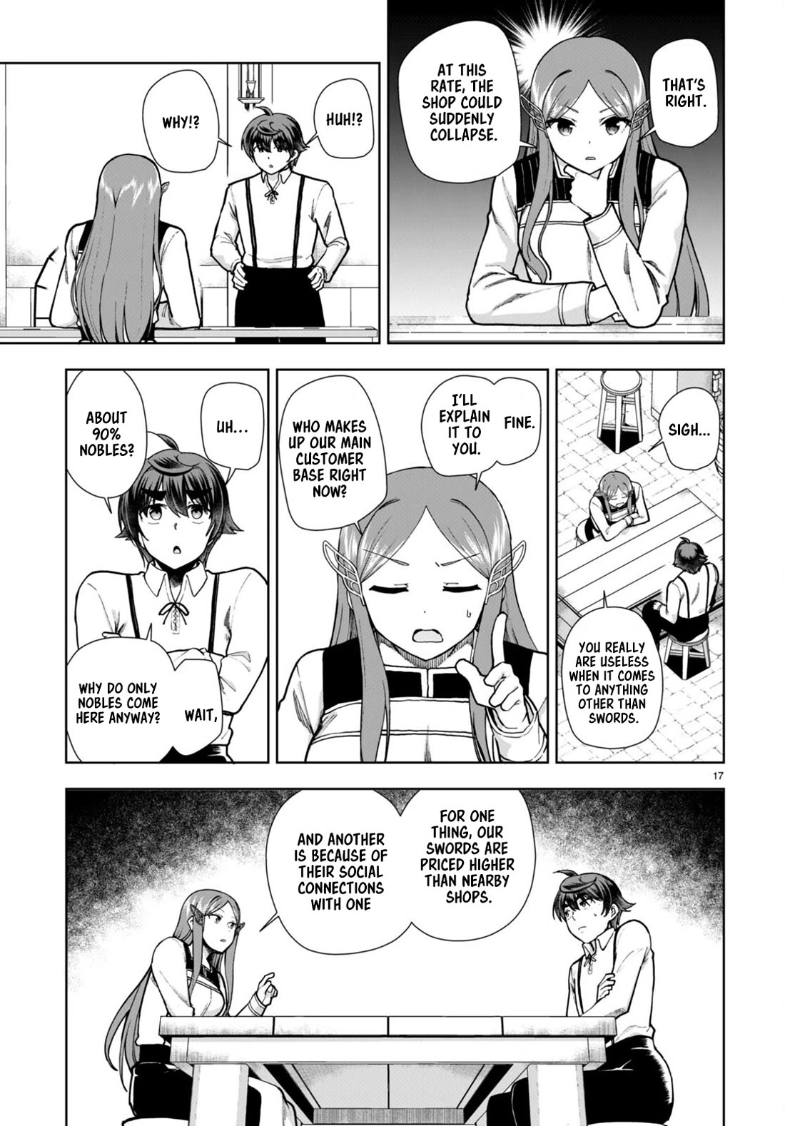 Botsuraku Youtei Nanode, Kajishokunin wo Mezasu Chapter 81 page 17 - Chapter 81
