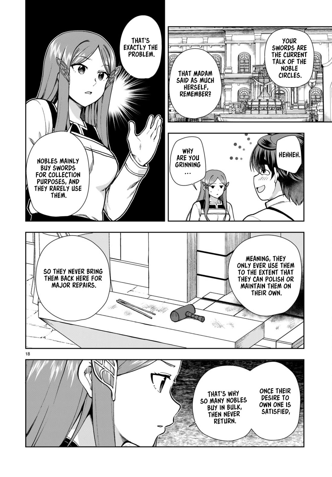 Botsuraku Youtei Nanode, Kajishokunin wo Mezasu Chapter 81 page 18 - Chapter 81