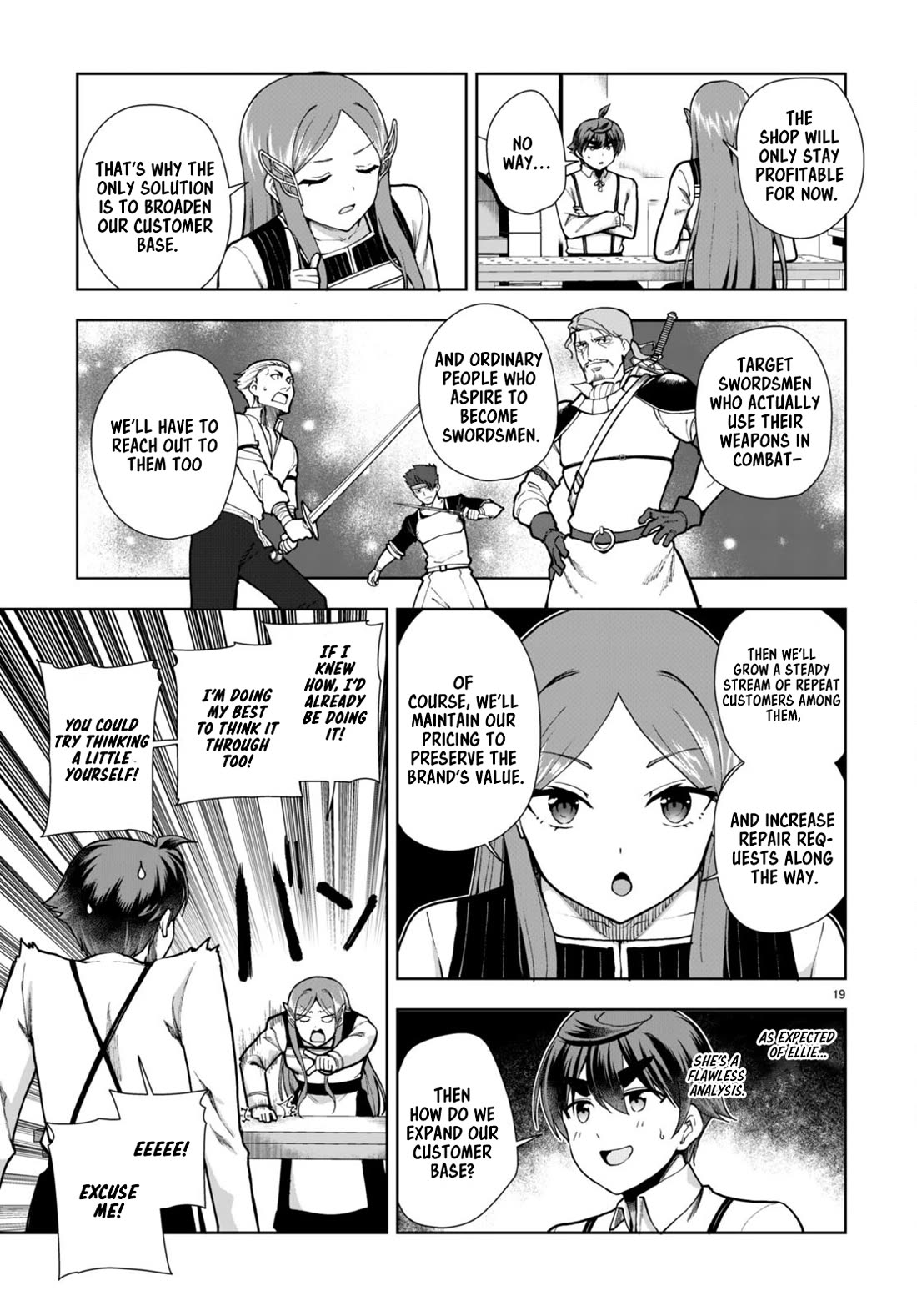 Botsuraku Youtei Nanode, Kajishokunin wo Mezasu Chapter 81 page 19 - Chapter 81
