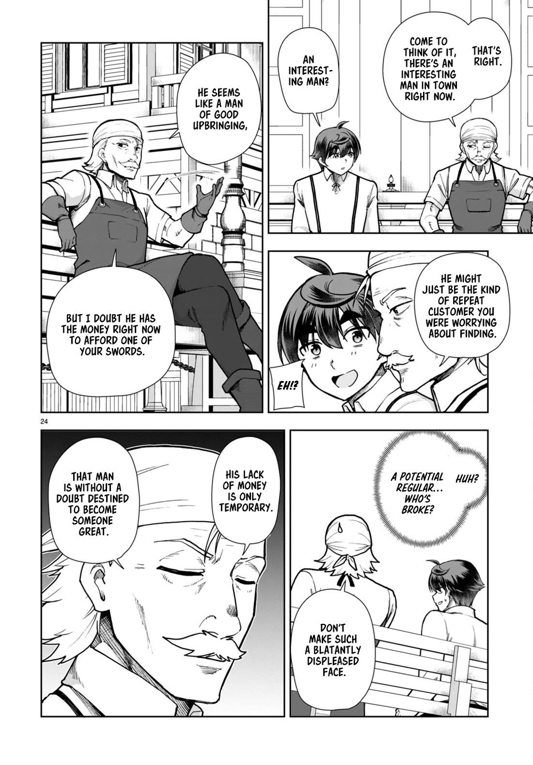 Botsuraku Youtei Nanode, Kajishokunin wo Mezasu Chapter 81 page 24 - Chapter 81