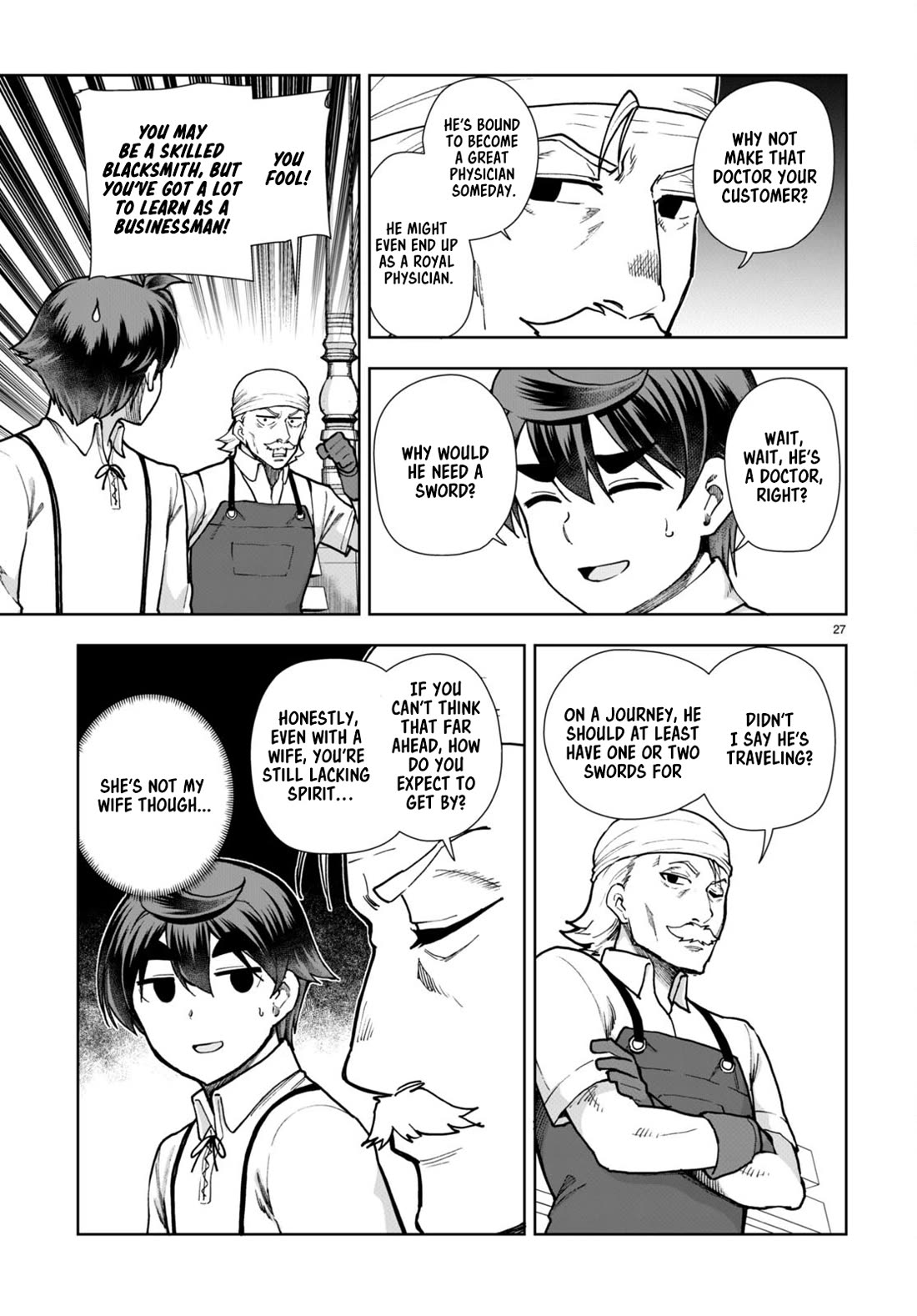 Botsuraku Youtei Nanode, Kajishokunin wo Mezasu Chapter 81 page 27 - Chapter 81