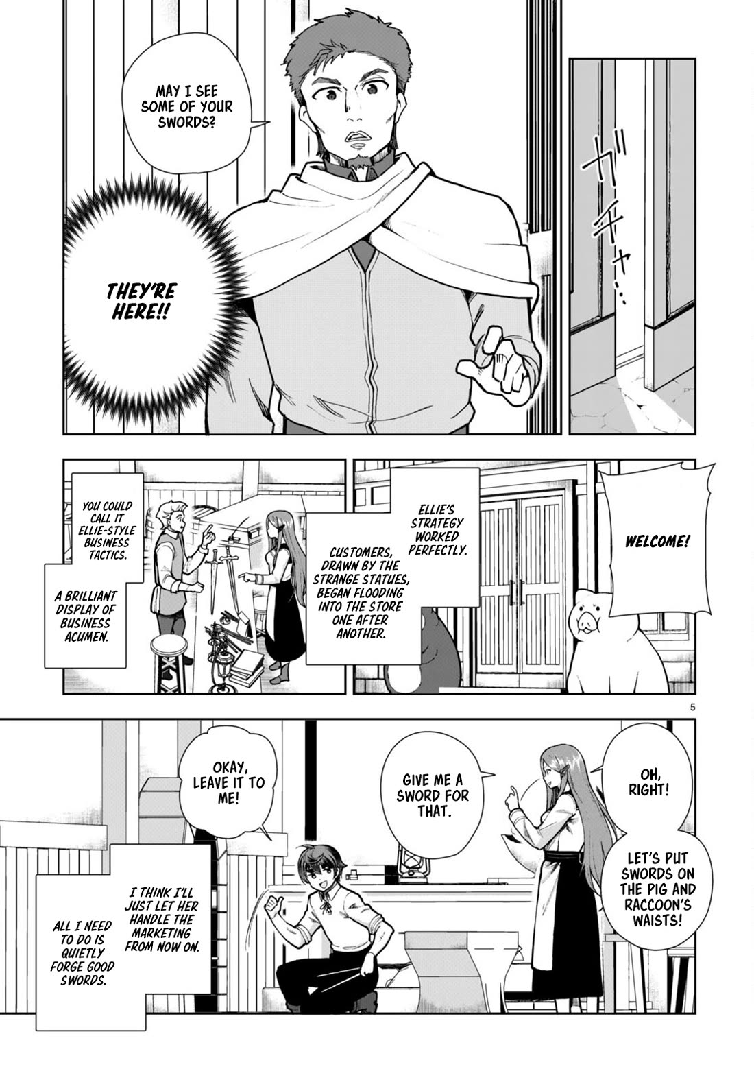 Botsuraku Youtei Nanode, Kajishokunin wo Mezasu Chapter 81 page 5 - Chapter 81