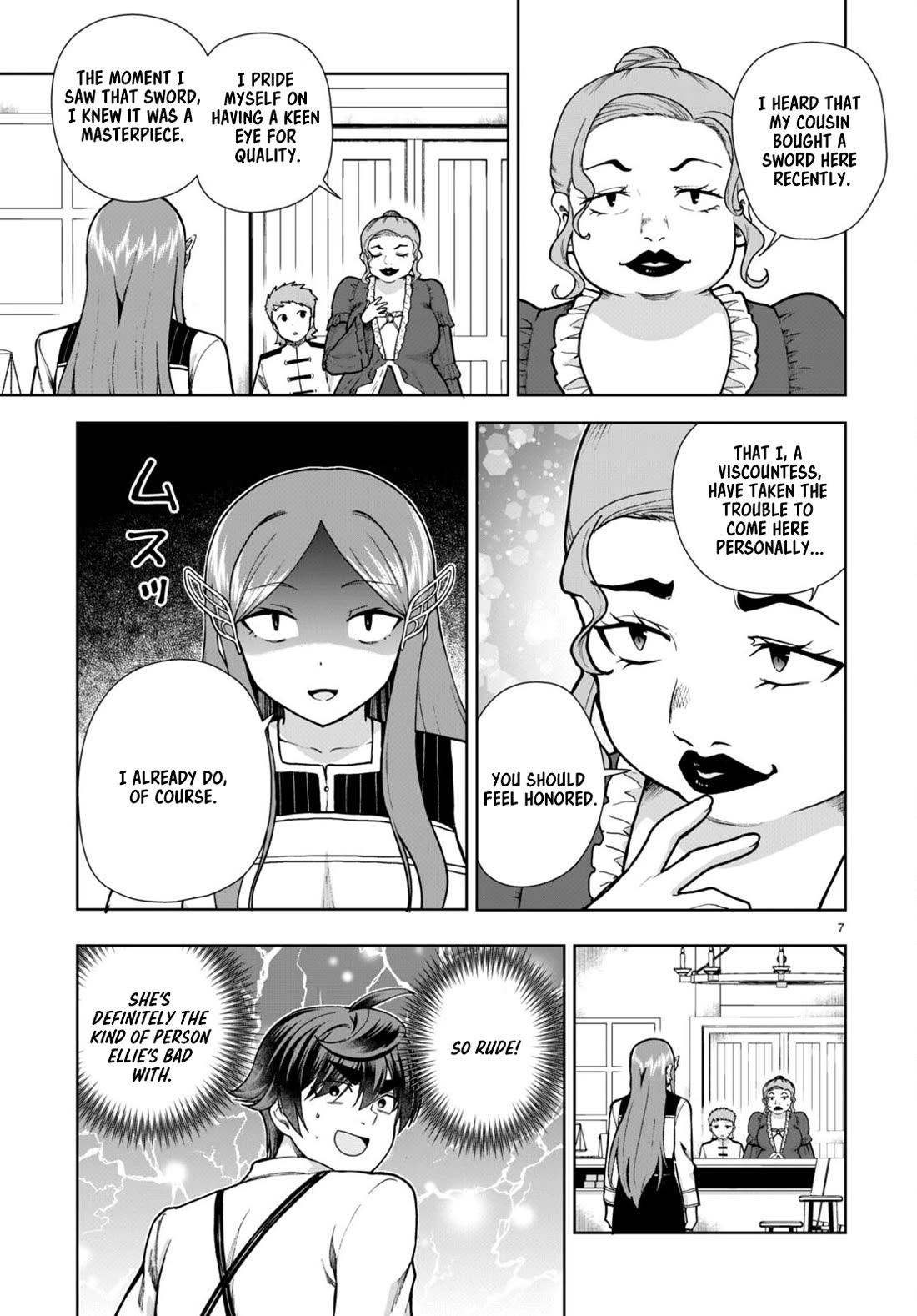 Botsuraku Youtei Nanode, Kajishokunin wo Mezasu Chapter 81 page 7 - Chapter 81
