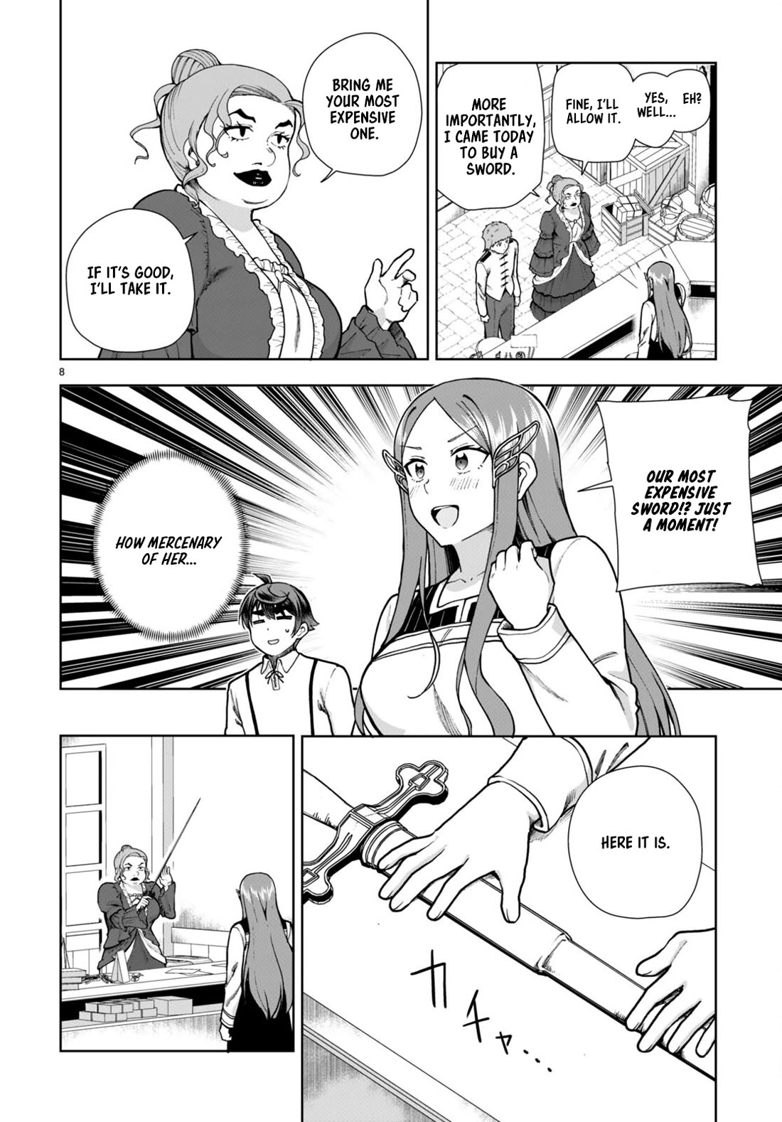 Botsuraku Youtei Nanode, Kajishokunin wo Mezasu Chapter 81 page 8 - Chapter 81