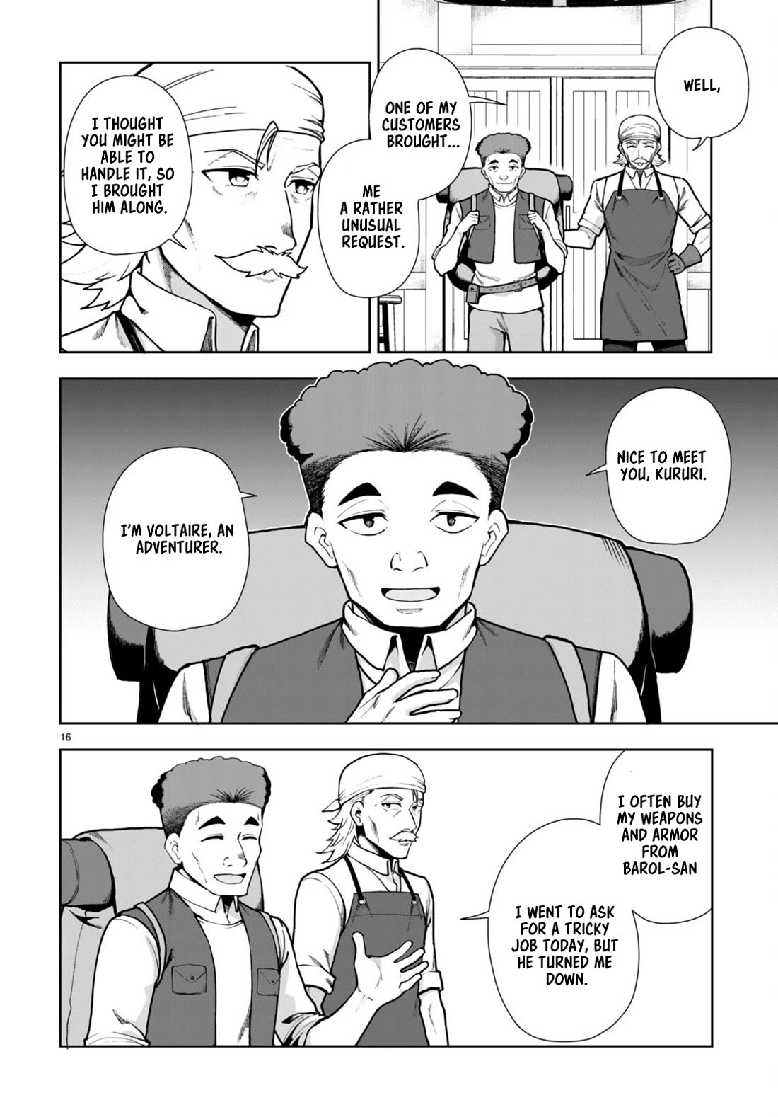 Botsuraku Youtei Nanode, Kajishokunin wo Mezasu Chapter 82 page 16 - Chapter 82