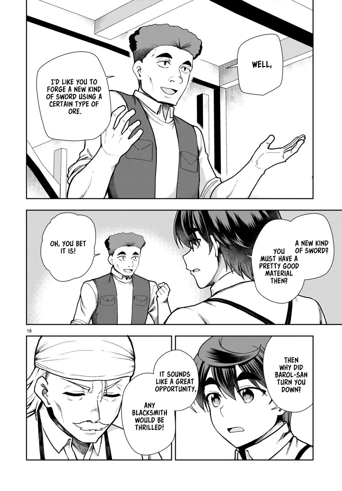 Botsuraku Youtei Nanode, Kajishokunin wo Mezasu Chapter 82 page 18 - Chapter 82
