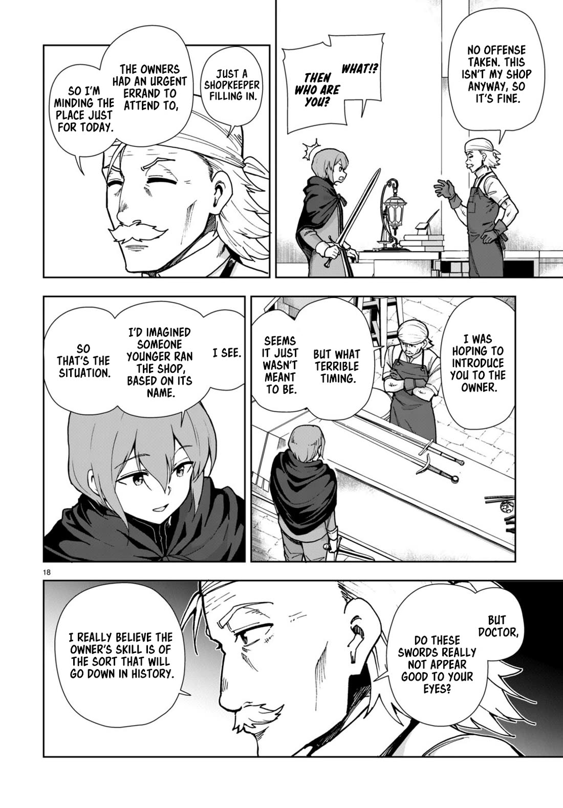 Botsuraku Youtei Nanode, Kajishokunin wo Mezasu Chapter 83 page 18 - Chapter 83