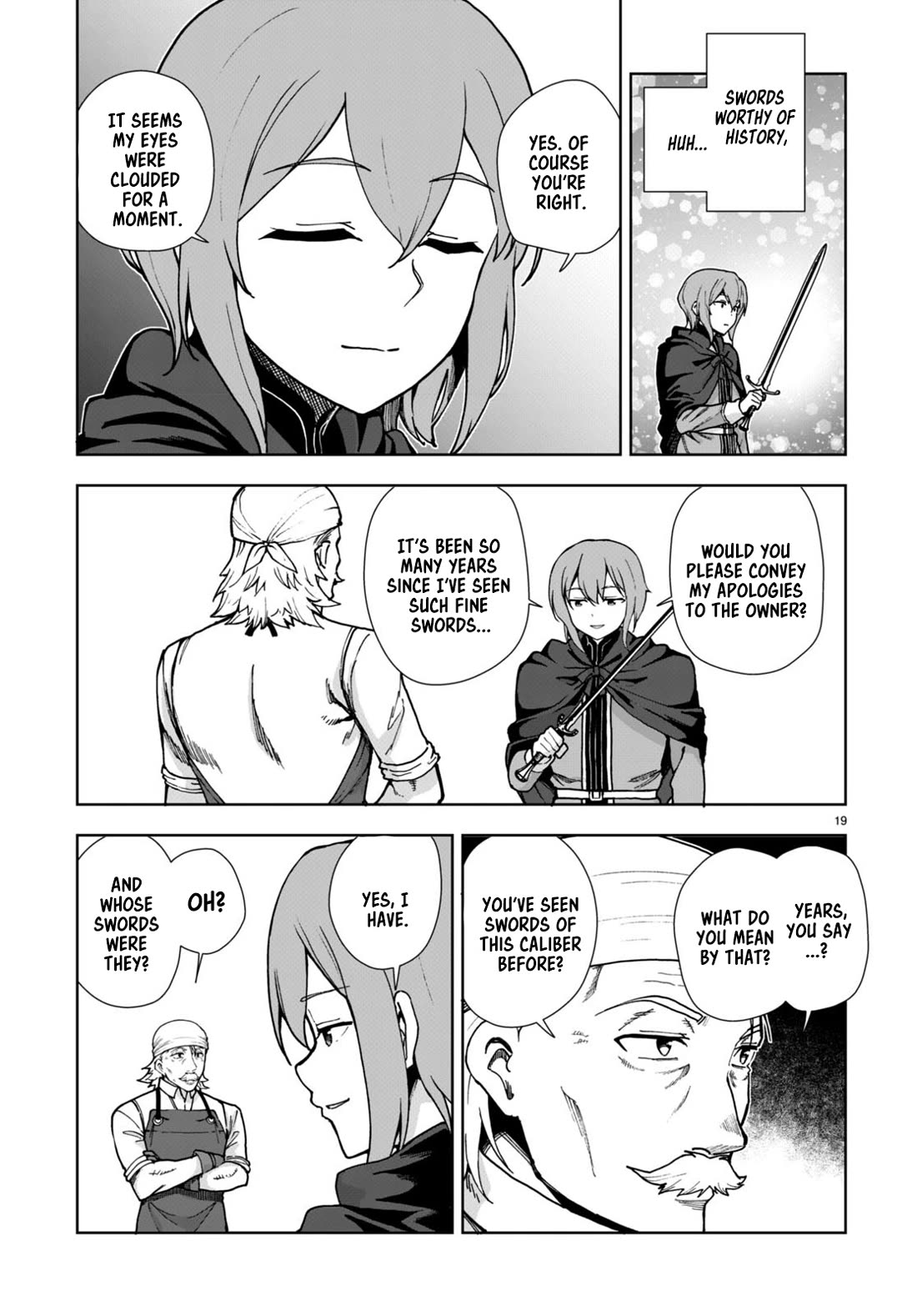 Botsuraku Youtei Nanode, Kajishokunin wo Mezasu Chapter 83 page 19 - Chapter 83