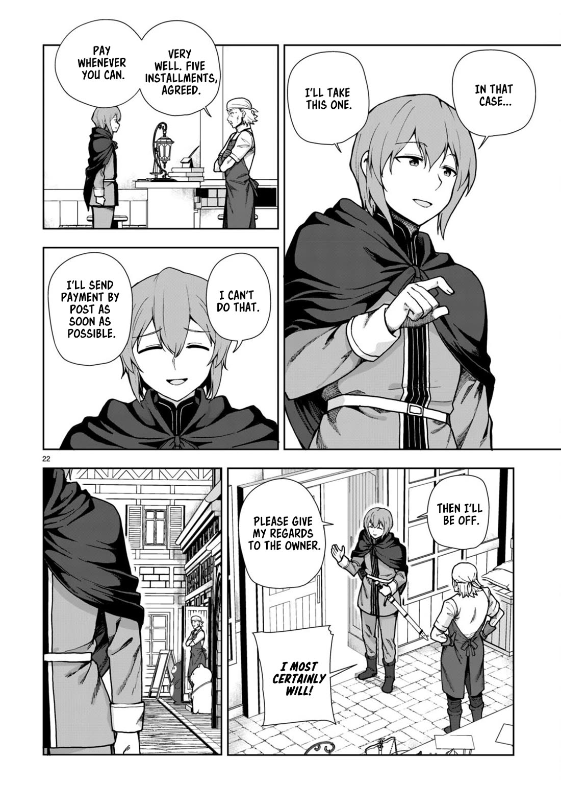 Botsuraku Youtei Nanode, Kajishokunin wo Mezasu Chapter 83 page 22 - Chapter 83