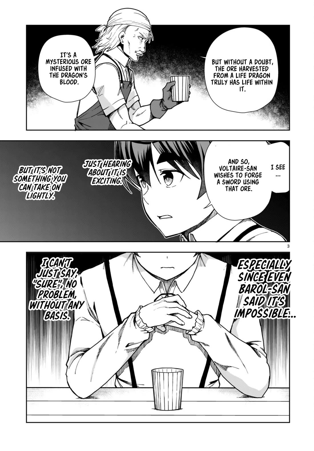 Botsuraku Youtei Nanode, Kajishokunin wo Mezasu Chapter 83 page 3 - Chapter 83