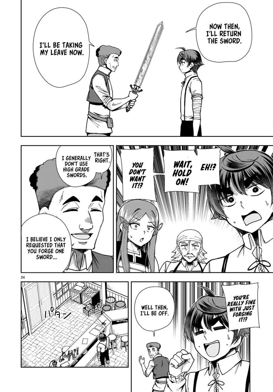 Botsuraku Youtei Nanode, Kajishokunin wo Mezasu Chapter 84 page 26 - Chapter 84