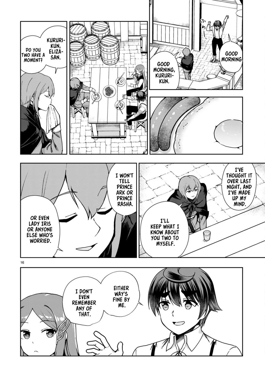 Botsuraku Youtei Nanode, Kajishokunin wo Mezasu Chapter 85 page 16 - Chapter 85