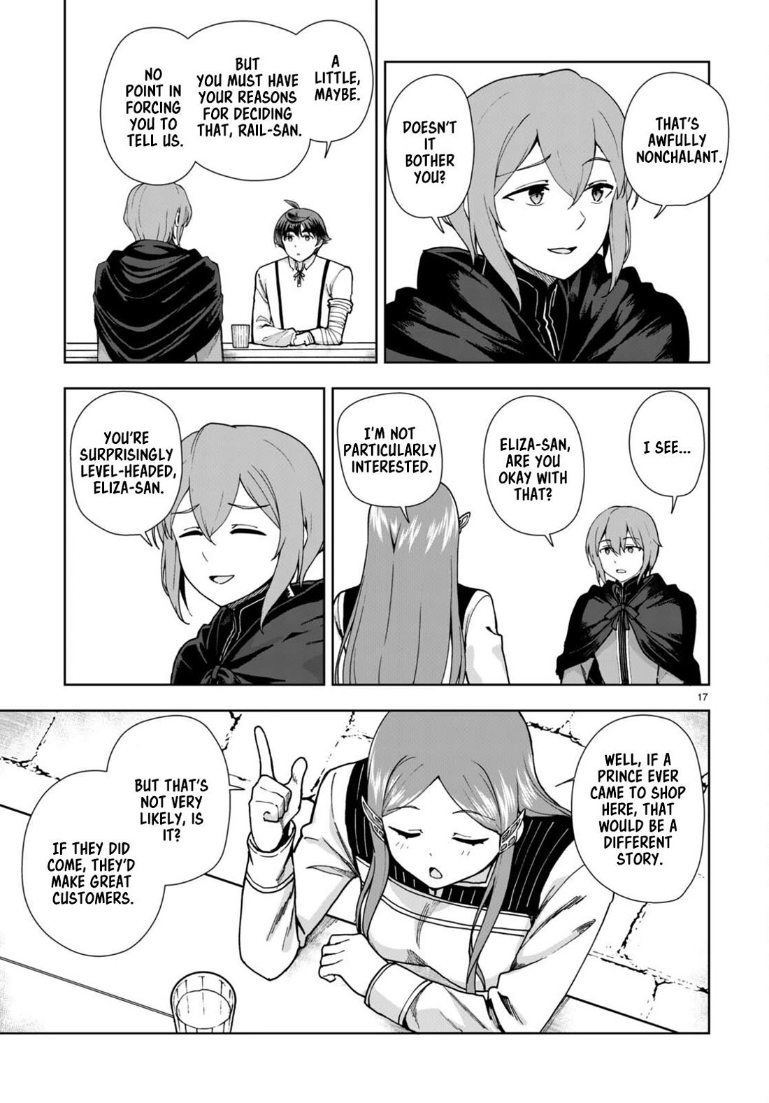 Botsuraku Youtei Nanode, Kajishokunin wo Mezasu Chapter 85 page 17 - Chapter 85