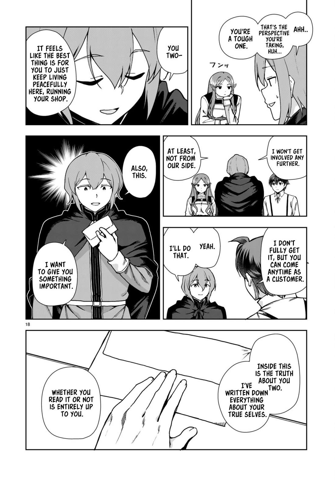 Botsuraku Youtei Nanode, Kajishokunin wo Mezasu Chapter 85 page 18 - Chapter 85