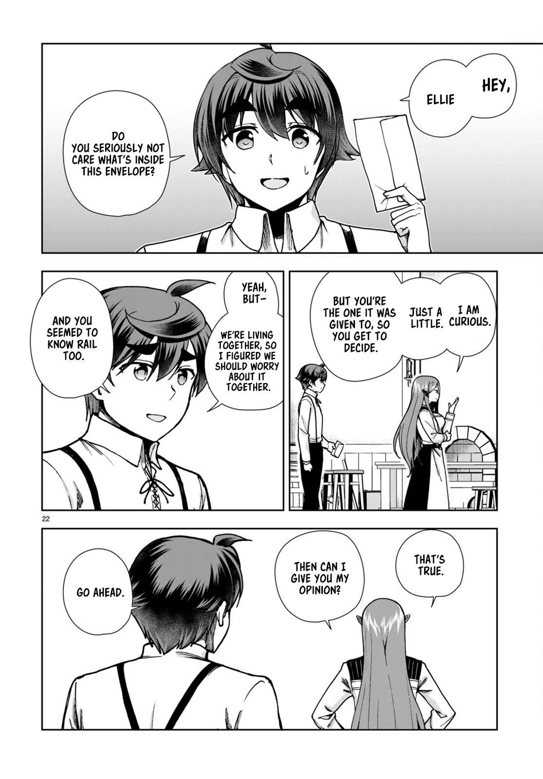 Botsuraku Youtei Nanode, Kajishokunin wo Mezasu Chapter 85 page 22 - Chapter 85