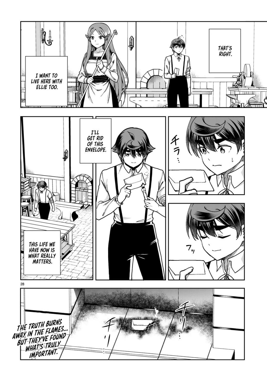 Botsuraku Youtei Nanode, Kajishokunin wo Mezasu Chapter 85 page 28 - Chapter 85