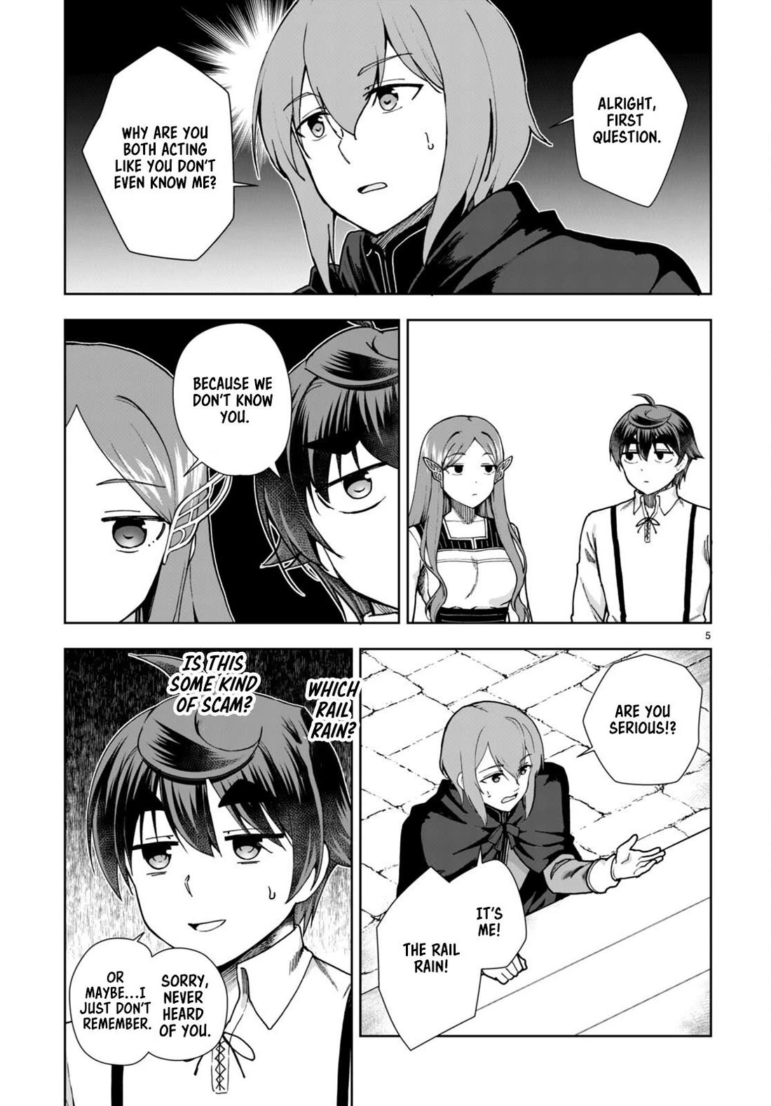 Botsuraku Youtei Nanode, Kajishokunin wo Mezasu Chapter 85 page 5 - Chapter 85