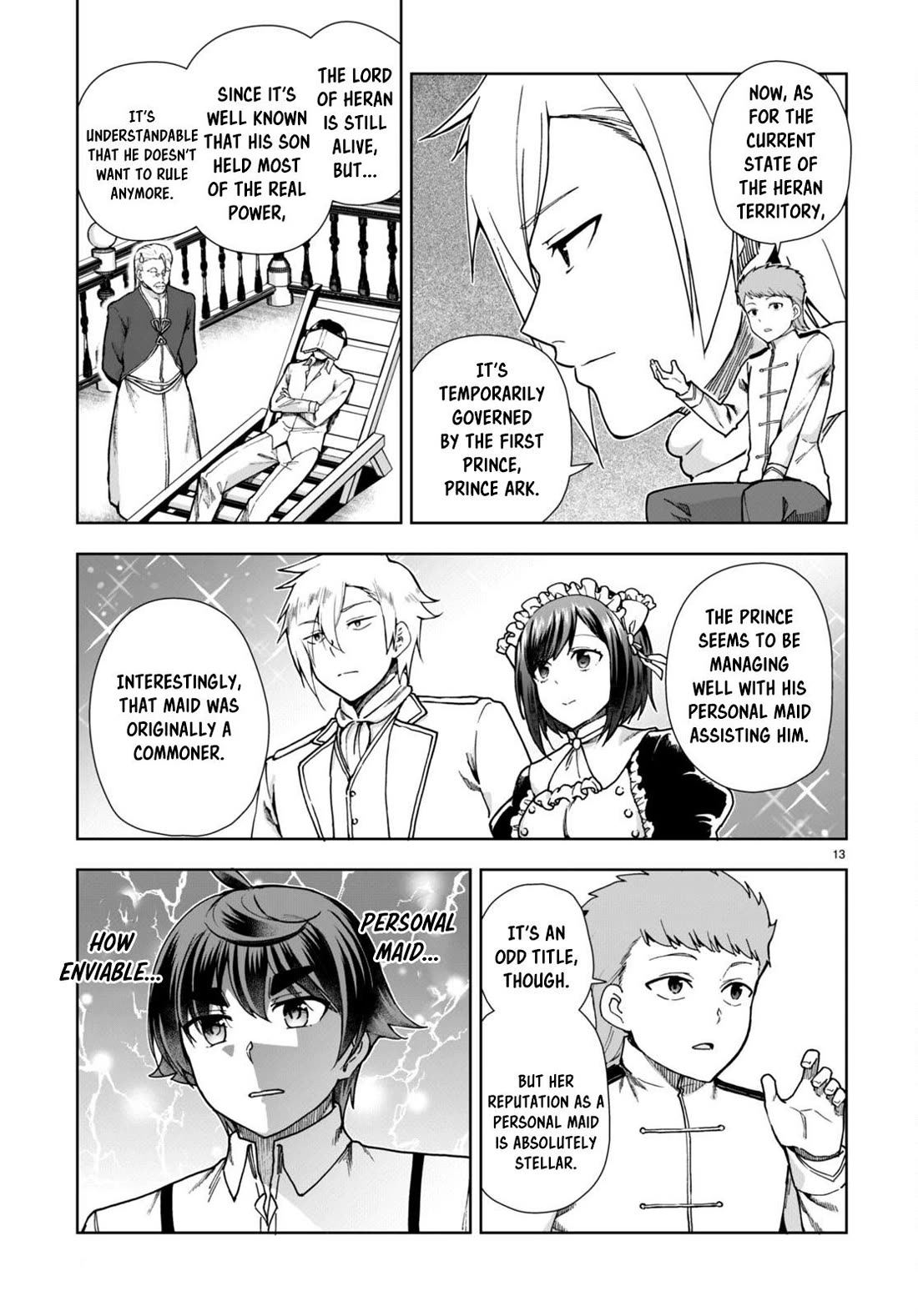 Botsuraku Youtei Nanode, Kajishokunin wo Mezasu Chapter 86 page 13 - Chapter 86