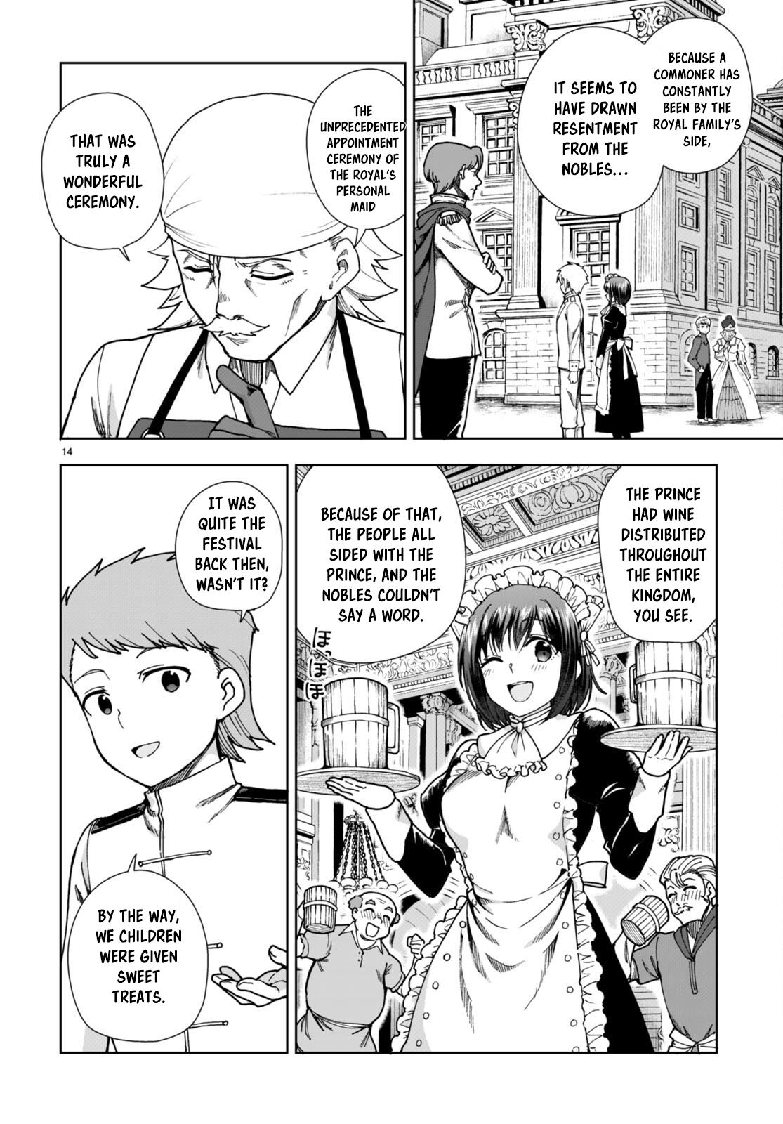 Botsuraku Youtei Nanode, Kajishokunin wo Mezasu Chapter 86 page 14 - Chapter 86