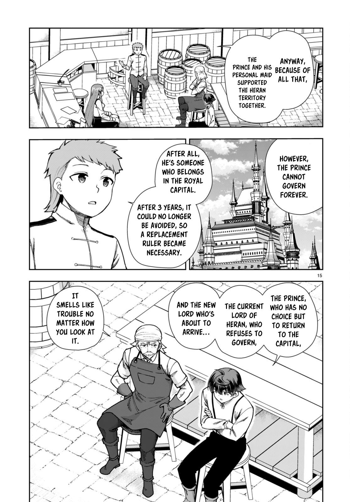 Botsuraku Youtei Nanode, Kajishokunin wo Mezasu Chapter 86 page 15 - Chapter 86