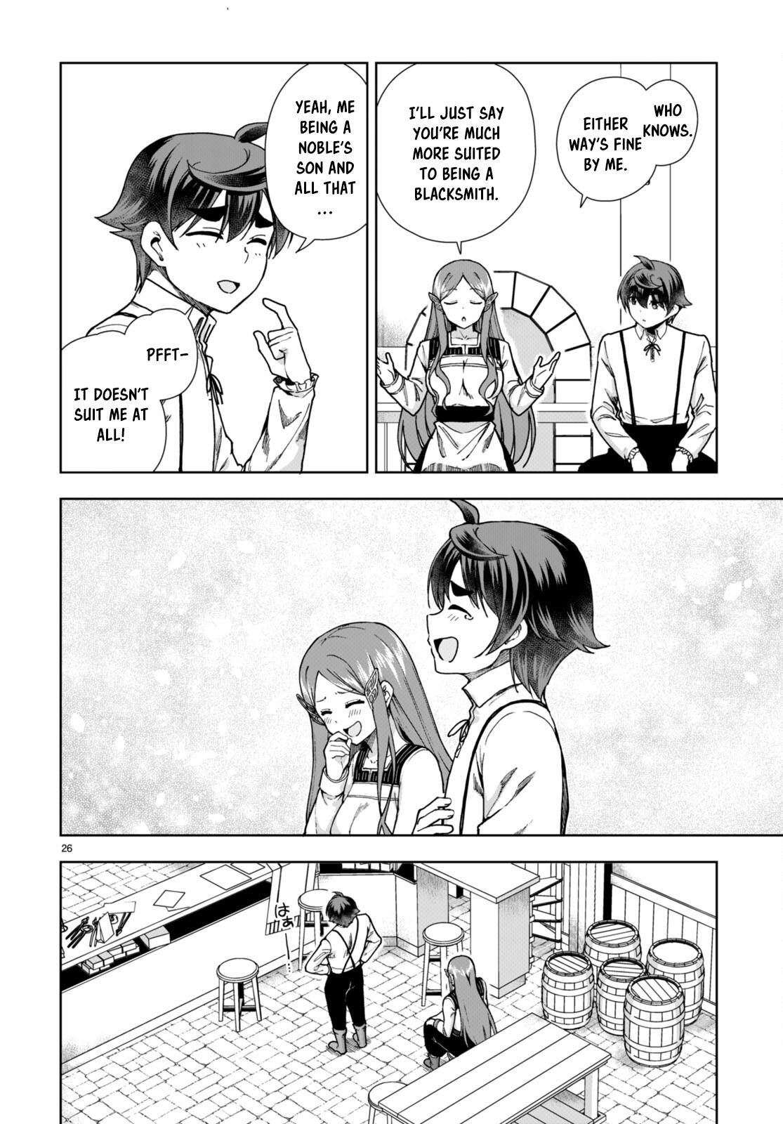 Botsuraku Youtei Nanode, Kajishokunin wo Mezasu Chapter 86 page 26 - Chapter 86