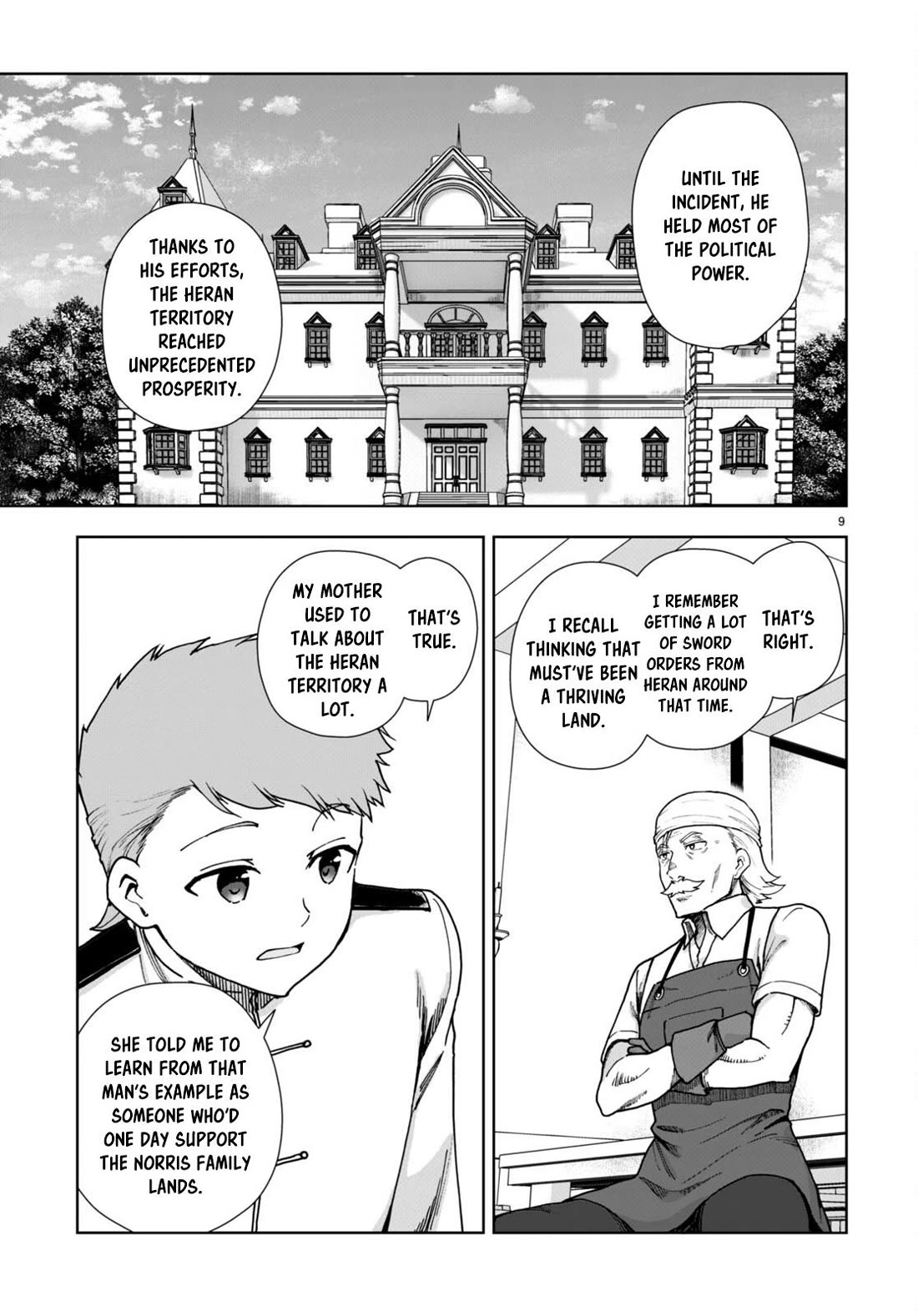 Botsuraku Youtei Nanode, Kajishokunin wo Mezasu Chapter 86 page 9 - Chapter 86