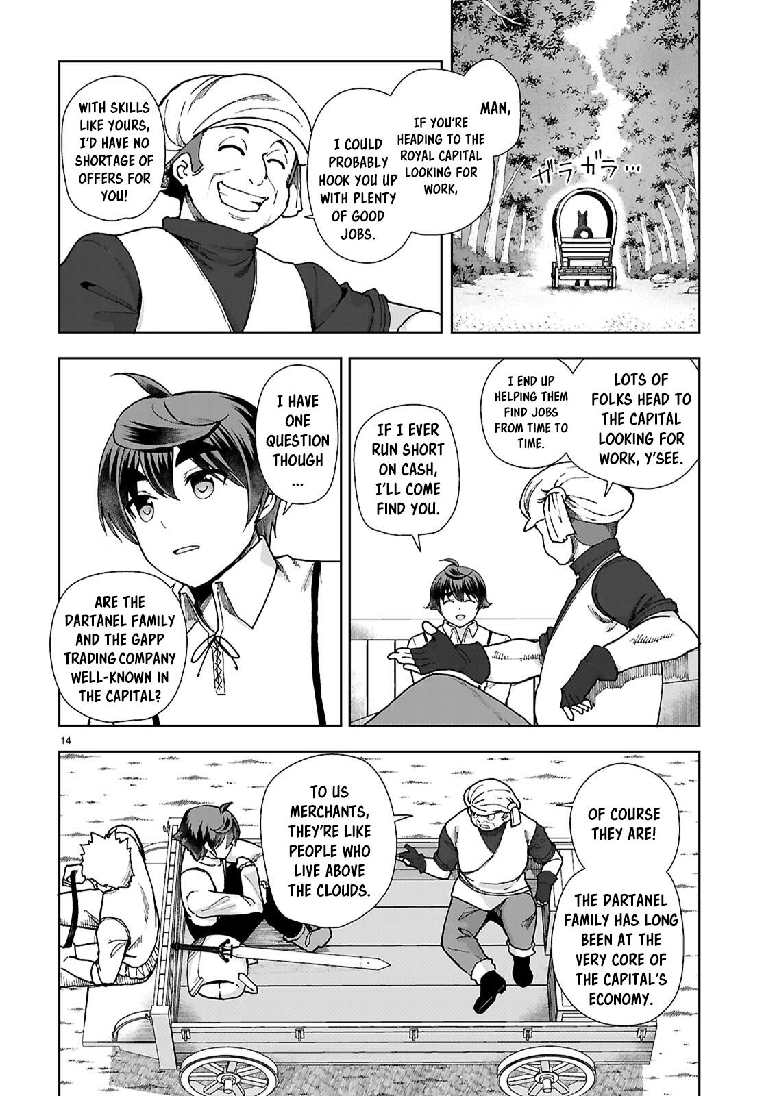 Botsuraku Youtei Nanode, Kajishokunin wo Mezasu Chapter 87 page 14 - Chapter 87