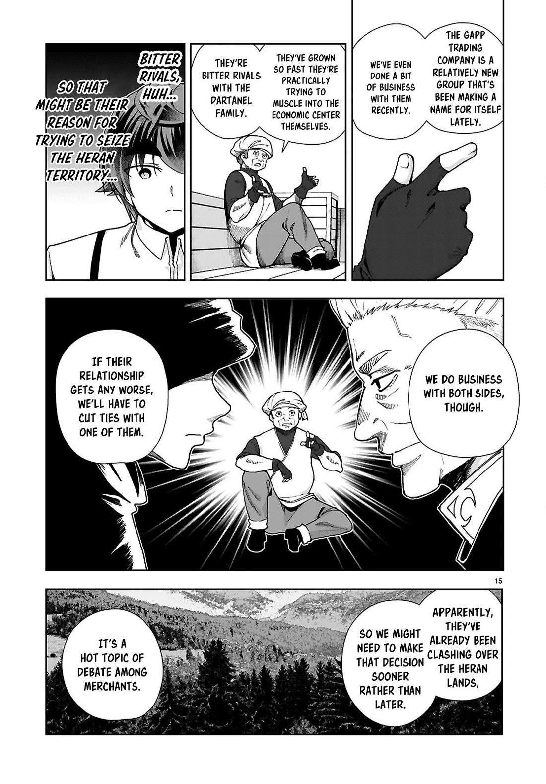 Botsuraku Youtei Nanode, Kajishokunin wo Mezasu Chapter 87 page 15 - Chapter 87