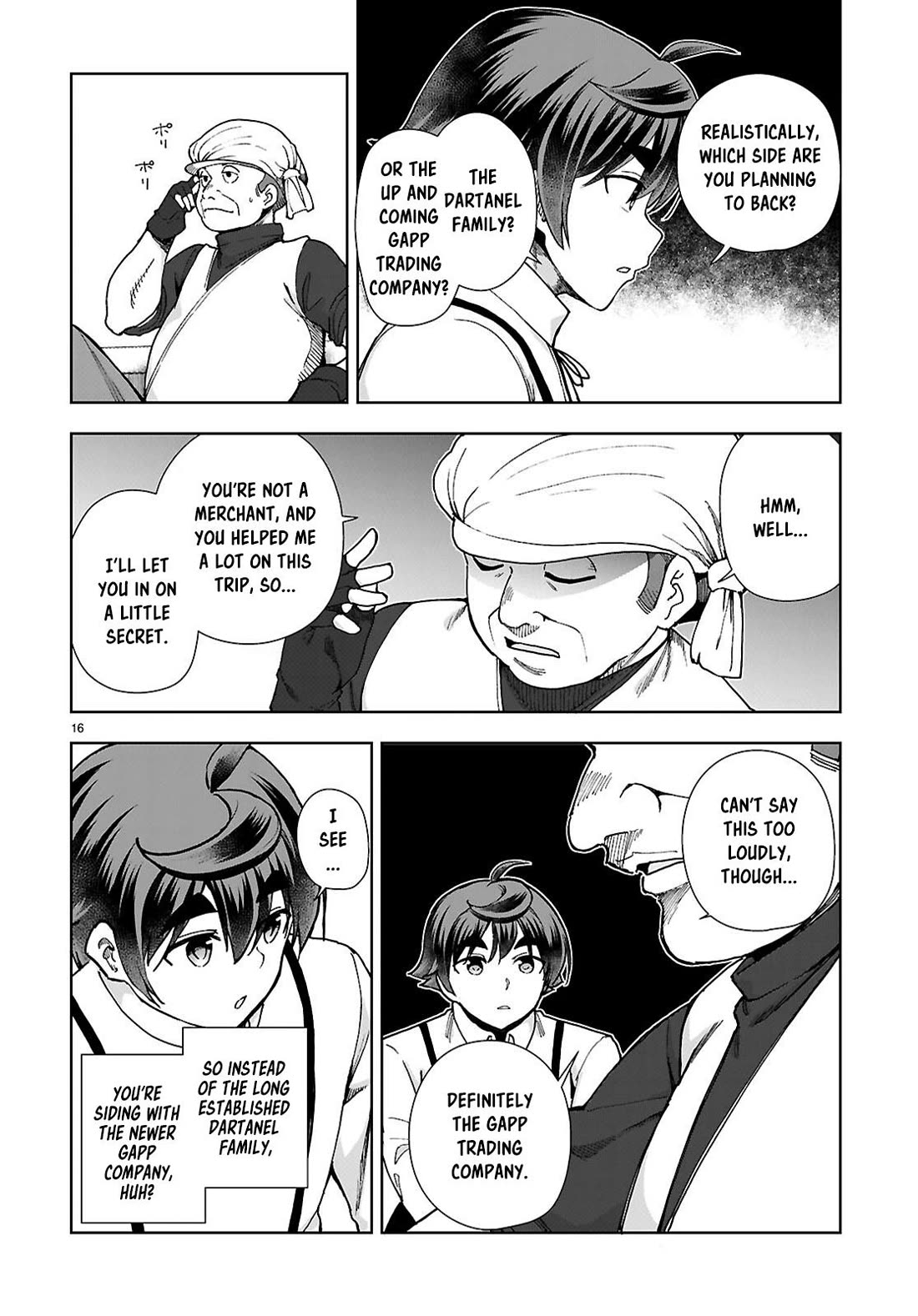 Botsuraku Youtei Nanode, Kajishokunin wo Mezasu Chapter 87 page 16 - Chapter 87