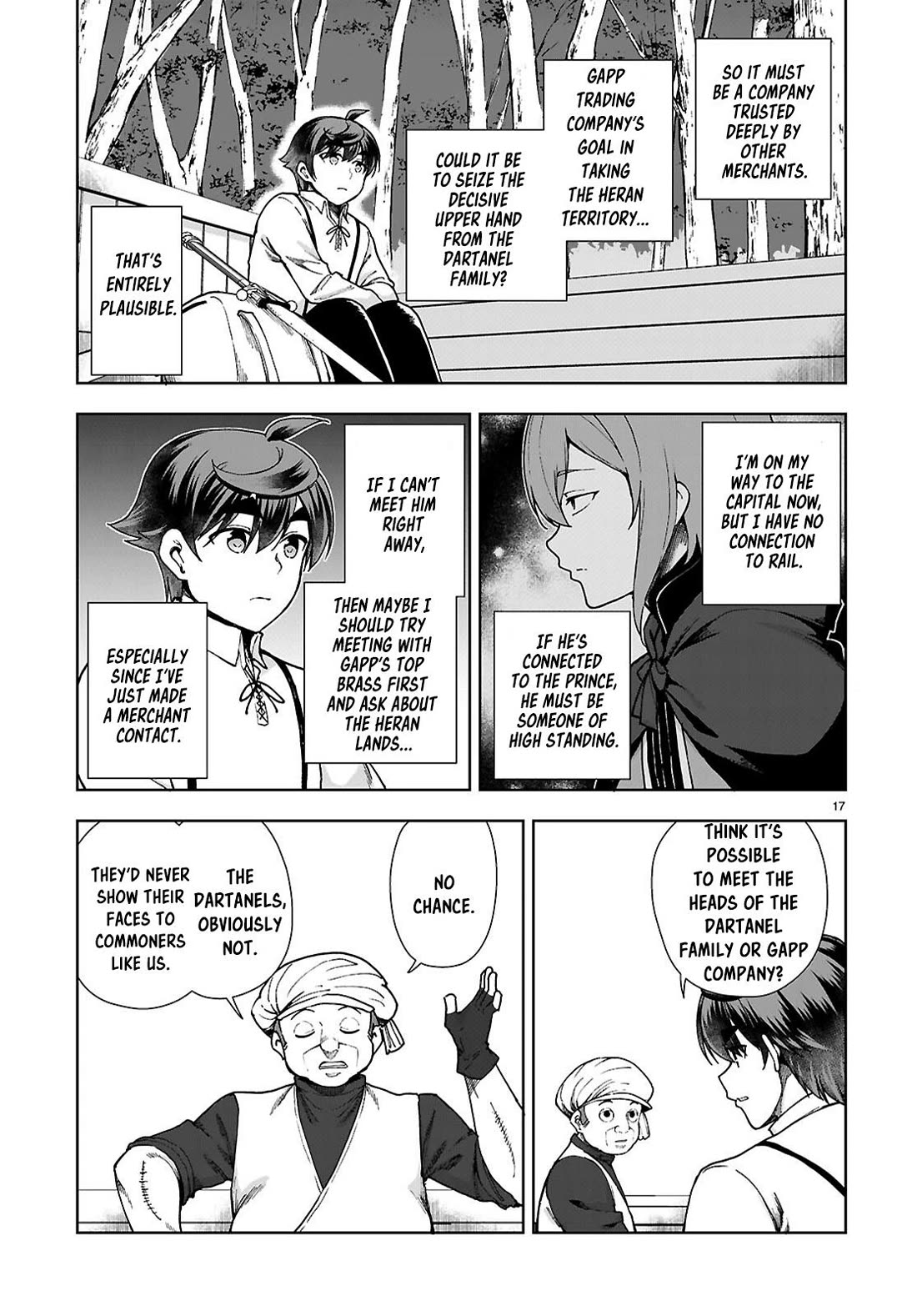 Botsuraku Youtei Nanode, Kajishokunin wo Mezasu Chapter 87 page 17 - Chapter 87