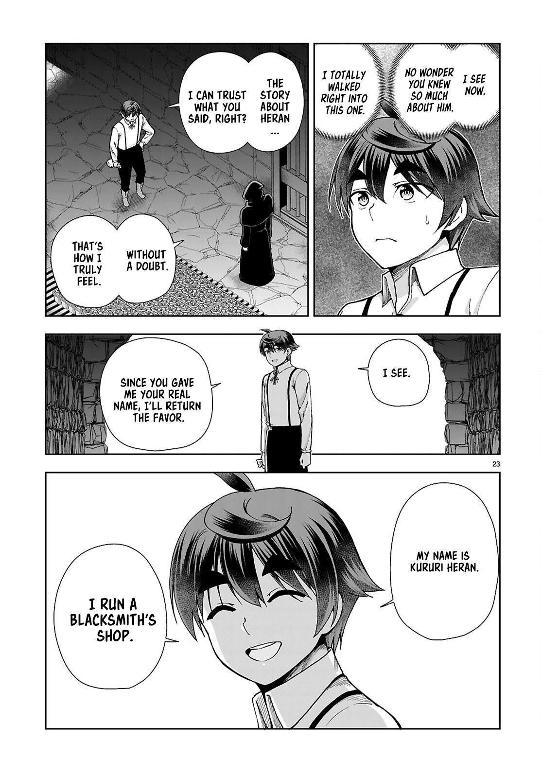 Botsuraku Youtei Nanode, Kajishokunin wo Mezasu Chapter 88 page 23 - Chapter 88