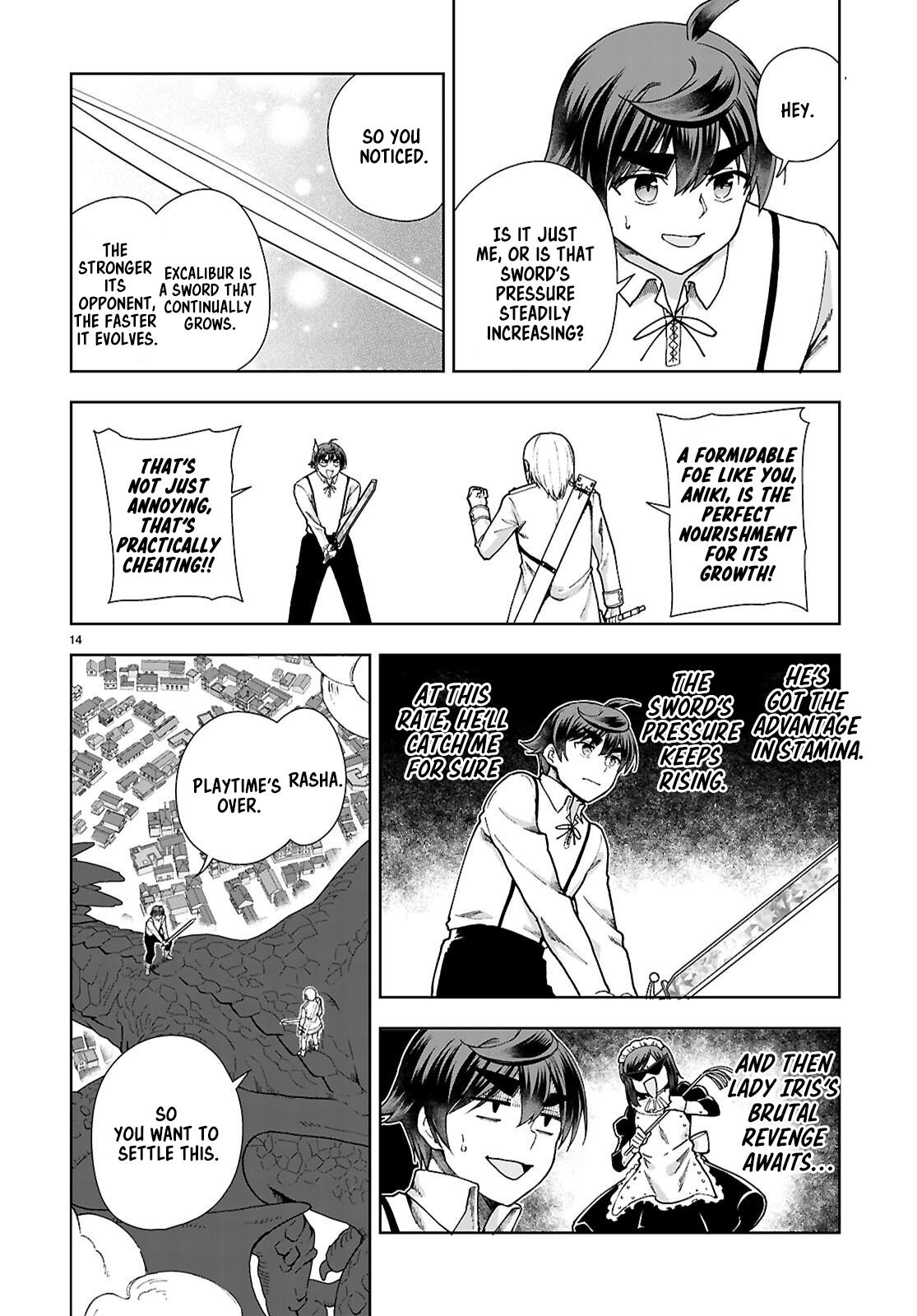 Botsuraku Youtei Nanode, Kajishokunin wo Mezasu Chapter 91 page 14 - Chapter 91