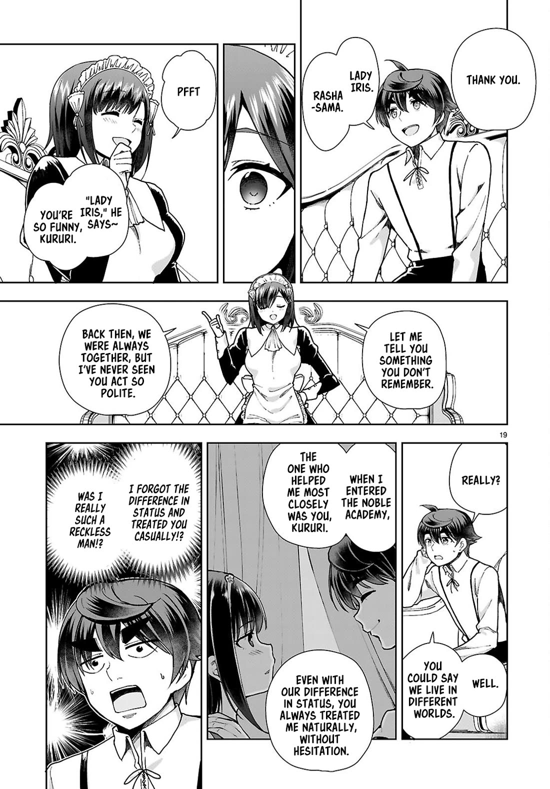 Botsuraku Youtei Nanode, Kajishokunin wo Mezasu Chapter 92 page 19 - Chapter 92